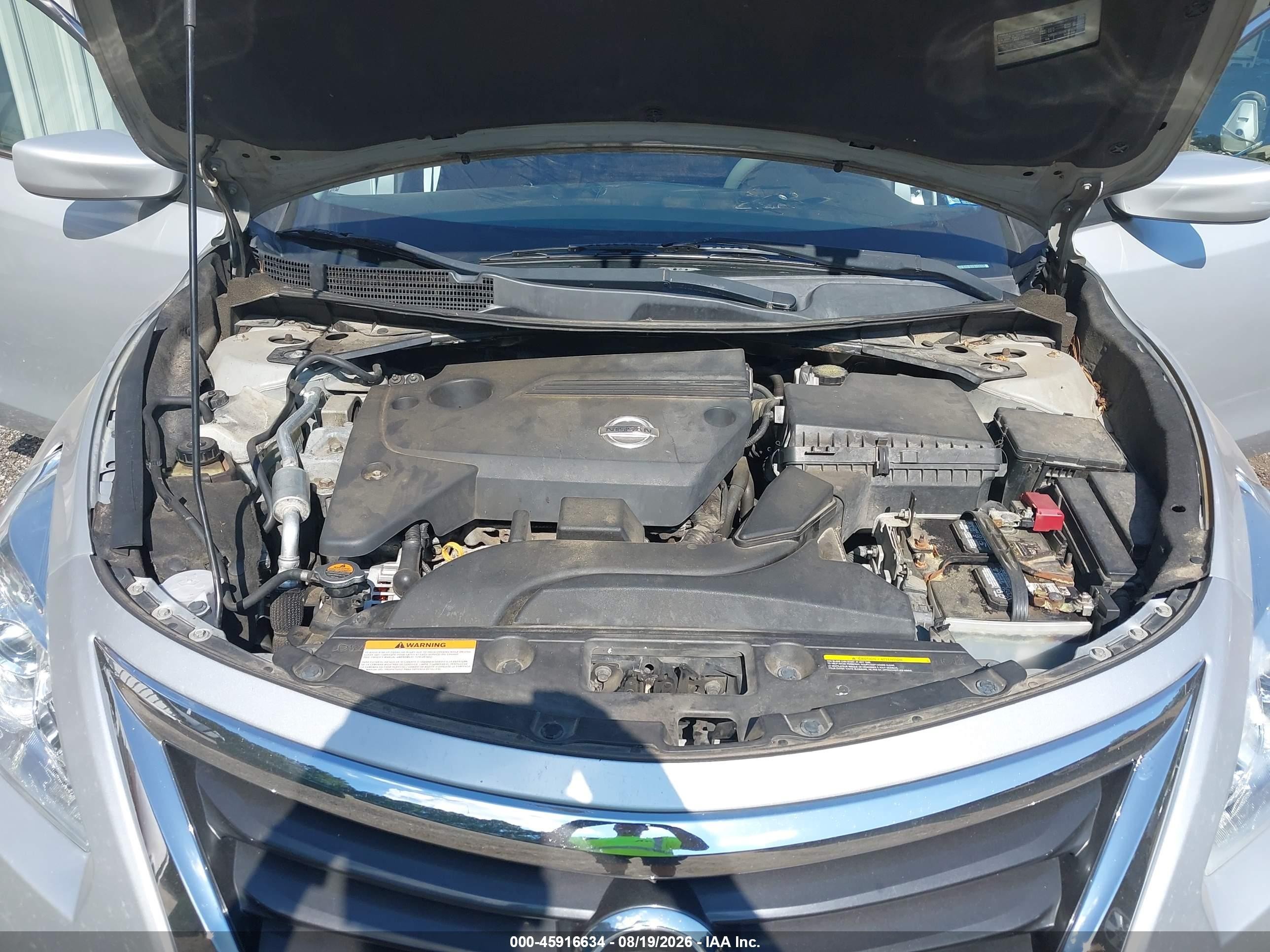 2013 Nissan Altima 2.5 S Silver vin: 1N4AL3AP8DC240660