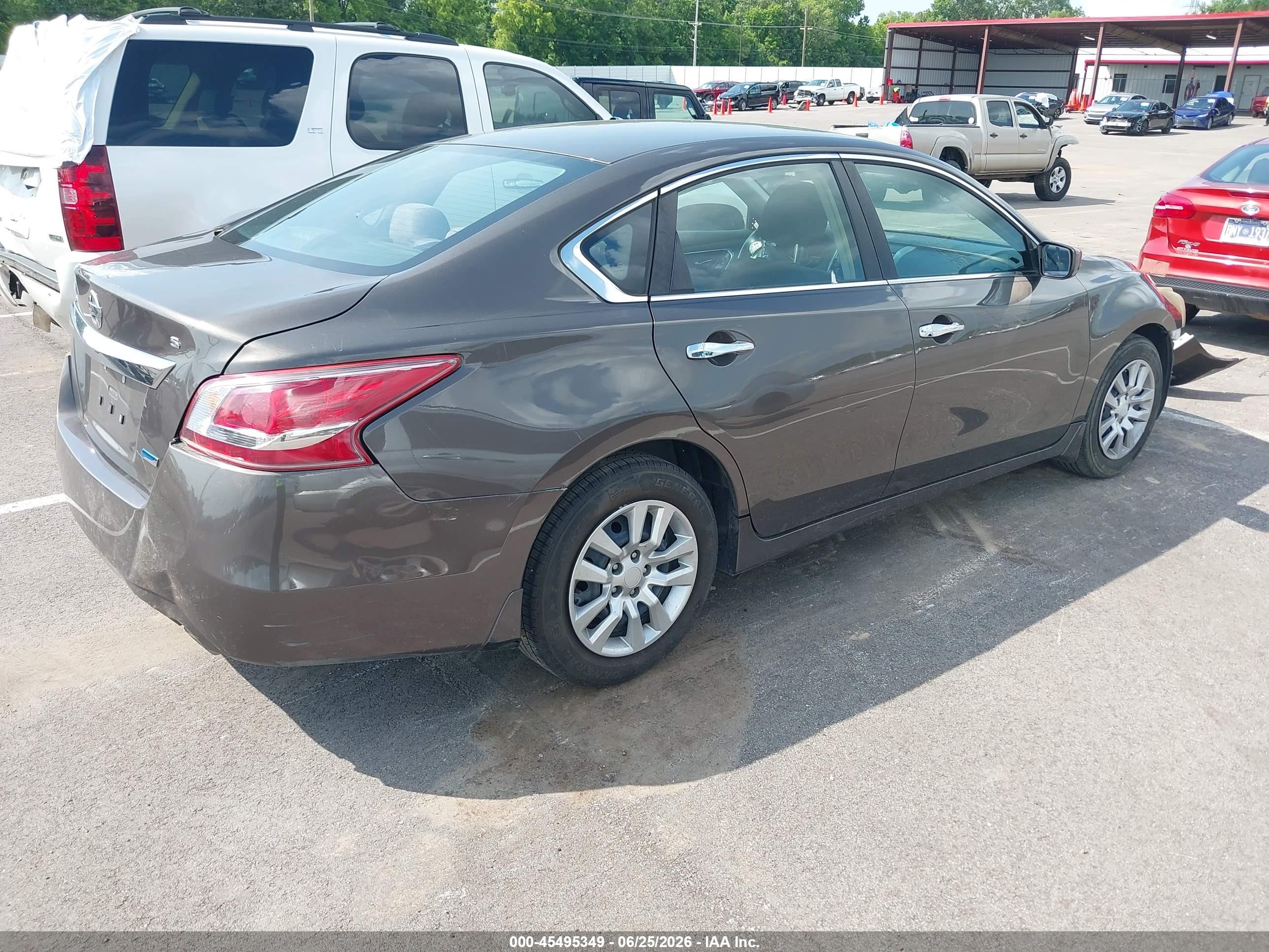 2013 Nissan Altima 2.5 S Brown vin: 1N4AL3AP8DC241565