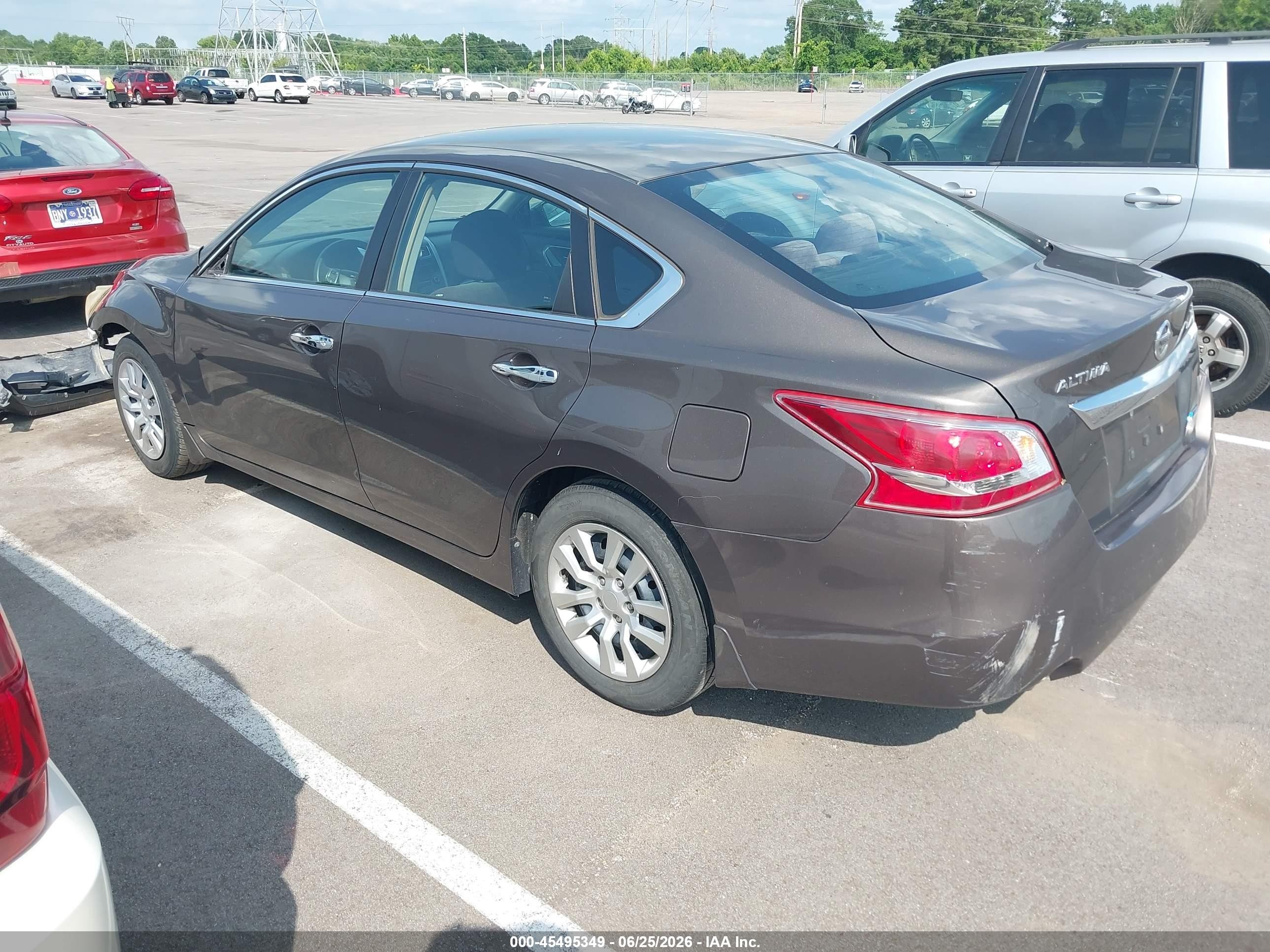 2013 Nissan Altima 2.5 S Brown vin: 1N4AL3AP8DC241565