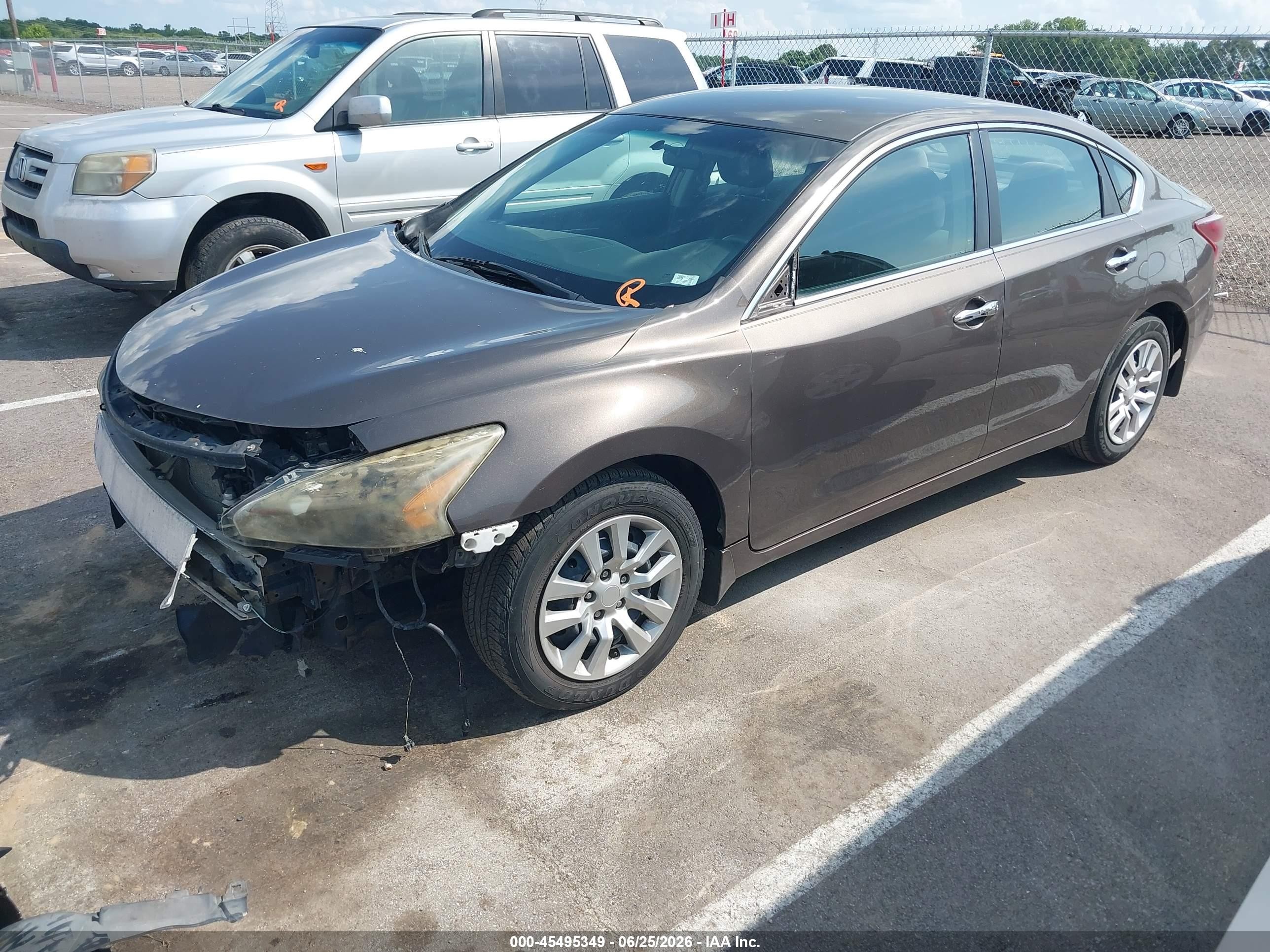 2013 Nissan Altima 2.5 S Brown vin: 1N4AL3AP8DC241565