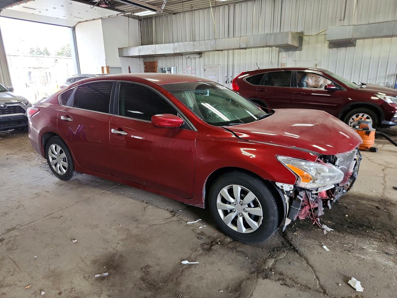 2013 Nissan Altima 2.5 Красный vin: 1N4AL3AP8DC245647