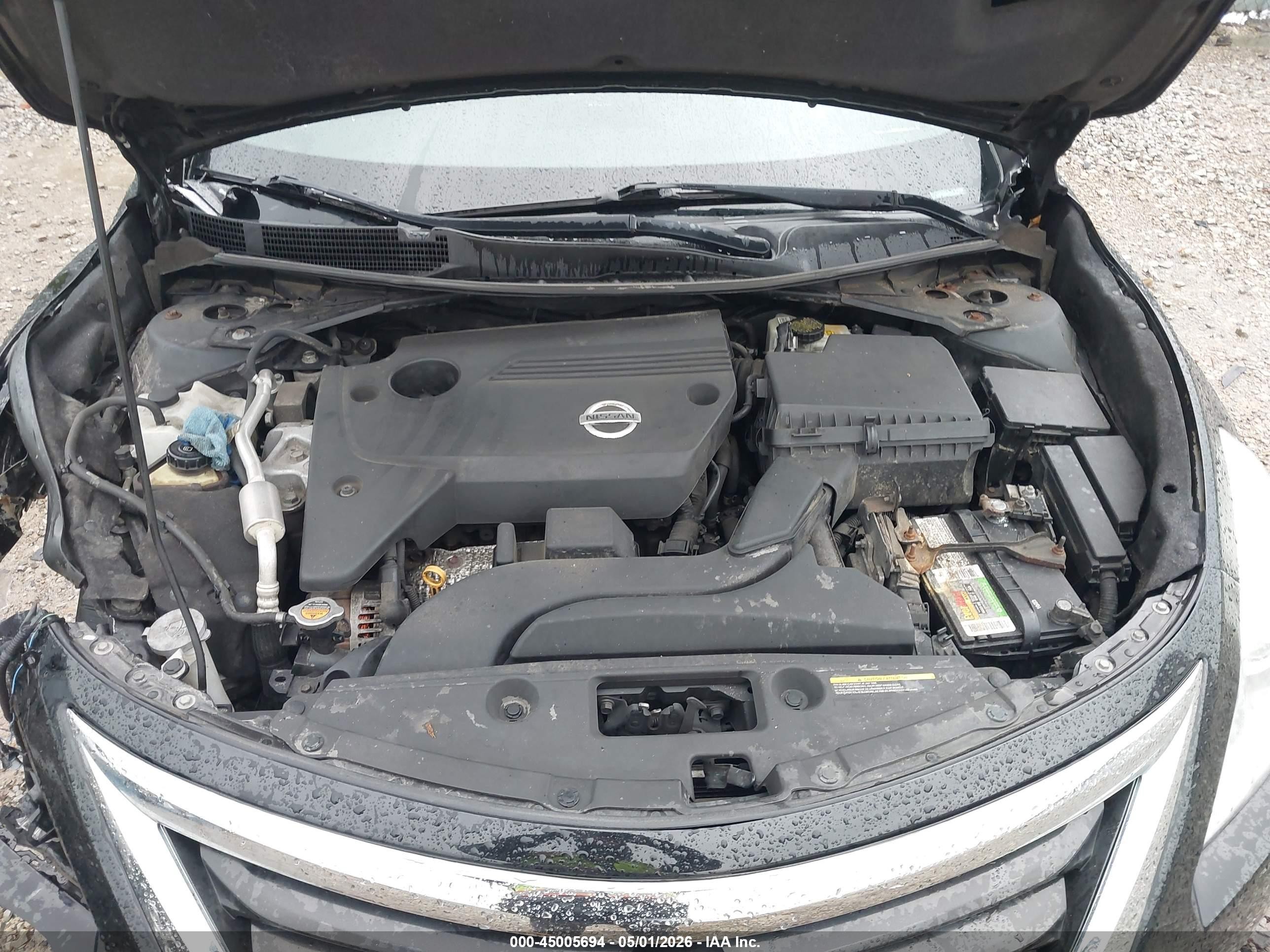 2013 Nissan Altima 2.5 Sl Black vin: 1N4AL3AP8DC247950