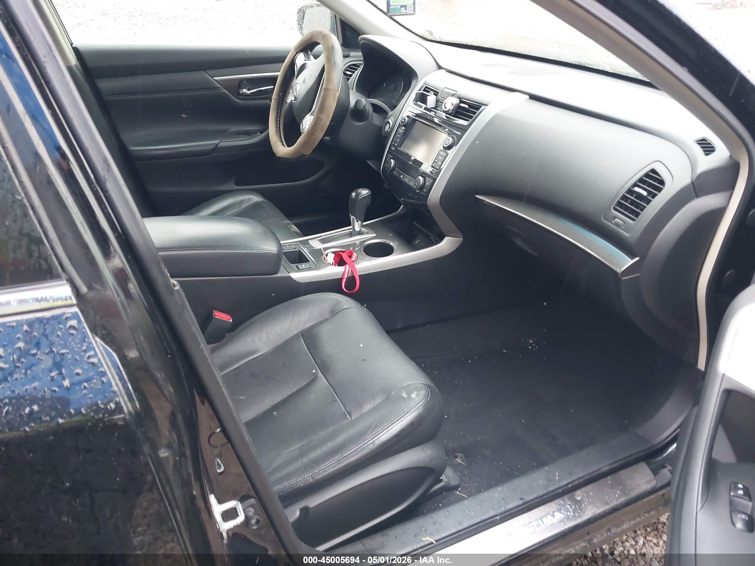 2013 Nissan Altima 2.5 Sl Black vin: 1N4AL3AP8DC247950
