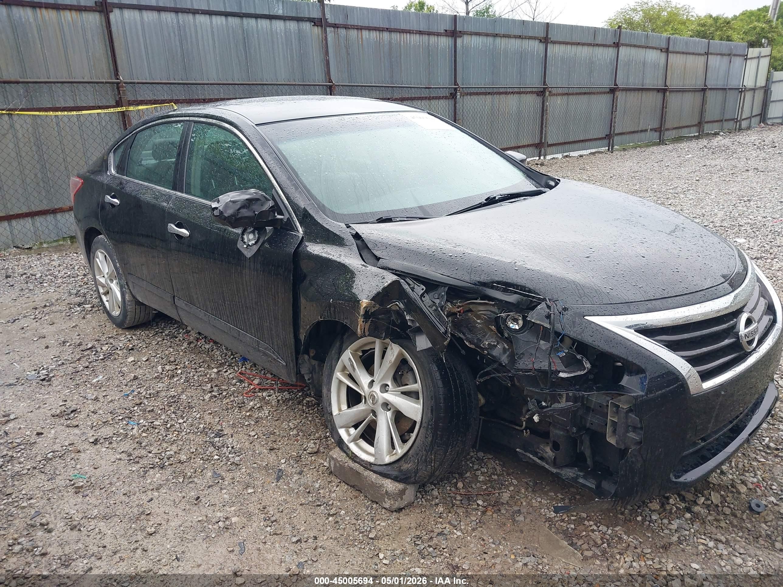 2013 Nissan Altima 2.5 Sl Black vin: 1N4AL3AP8DC247950