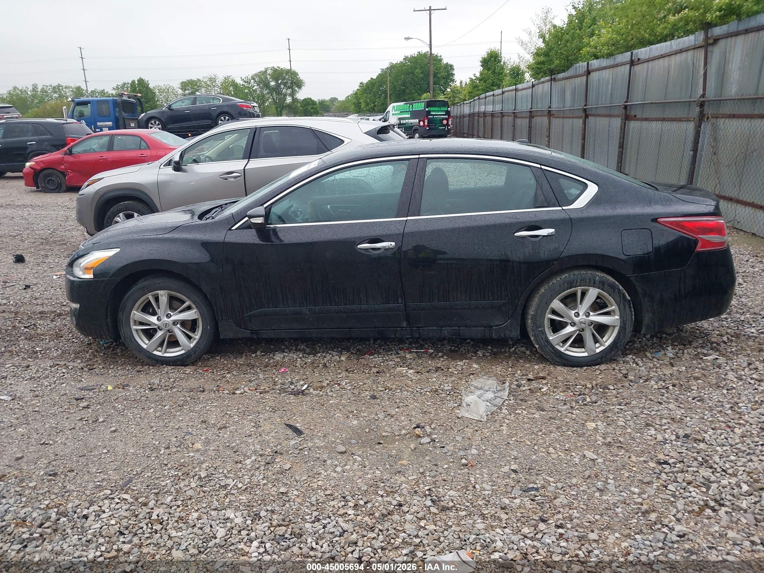 2013 Nissan Altima 2.5 Sl Black vin: 1N4AL3AP8DC247950
