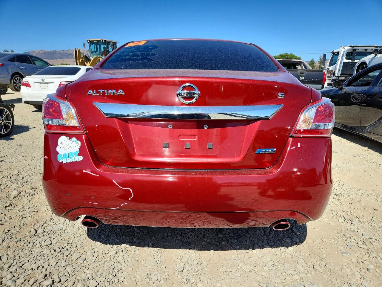2013 Nissan Altima 2.5 Red vin: 1N4AL3AP8DC249178