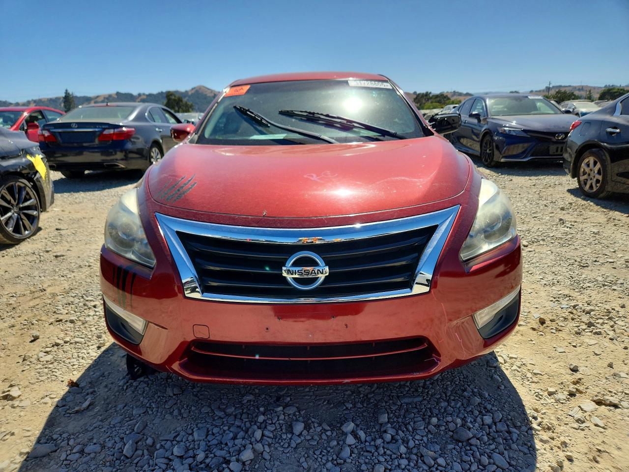 2013 Nissan Altima 2.5 Red vin: 1N4AL3AP8DC249178