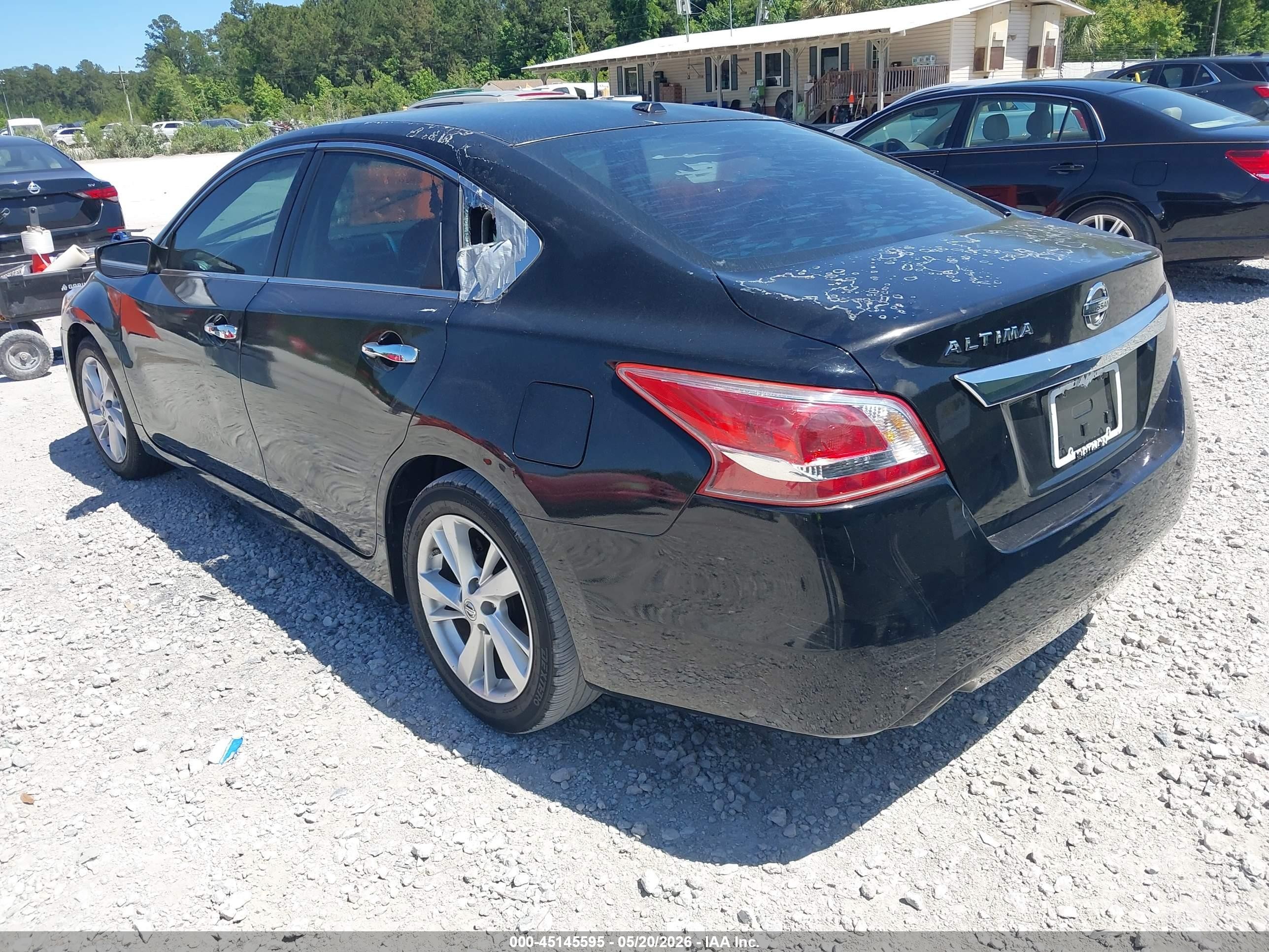 2013 Nissan Altima 2.5 Sv Black vin: 1N4AL3AP8DC249312