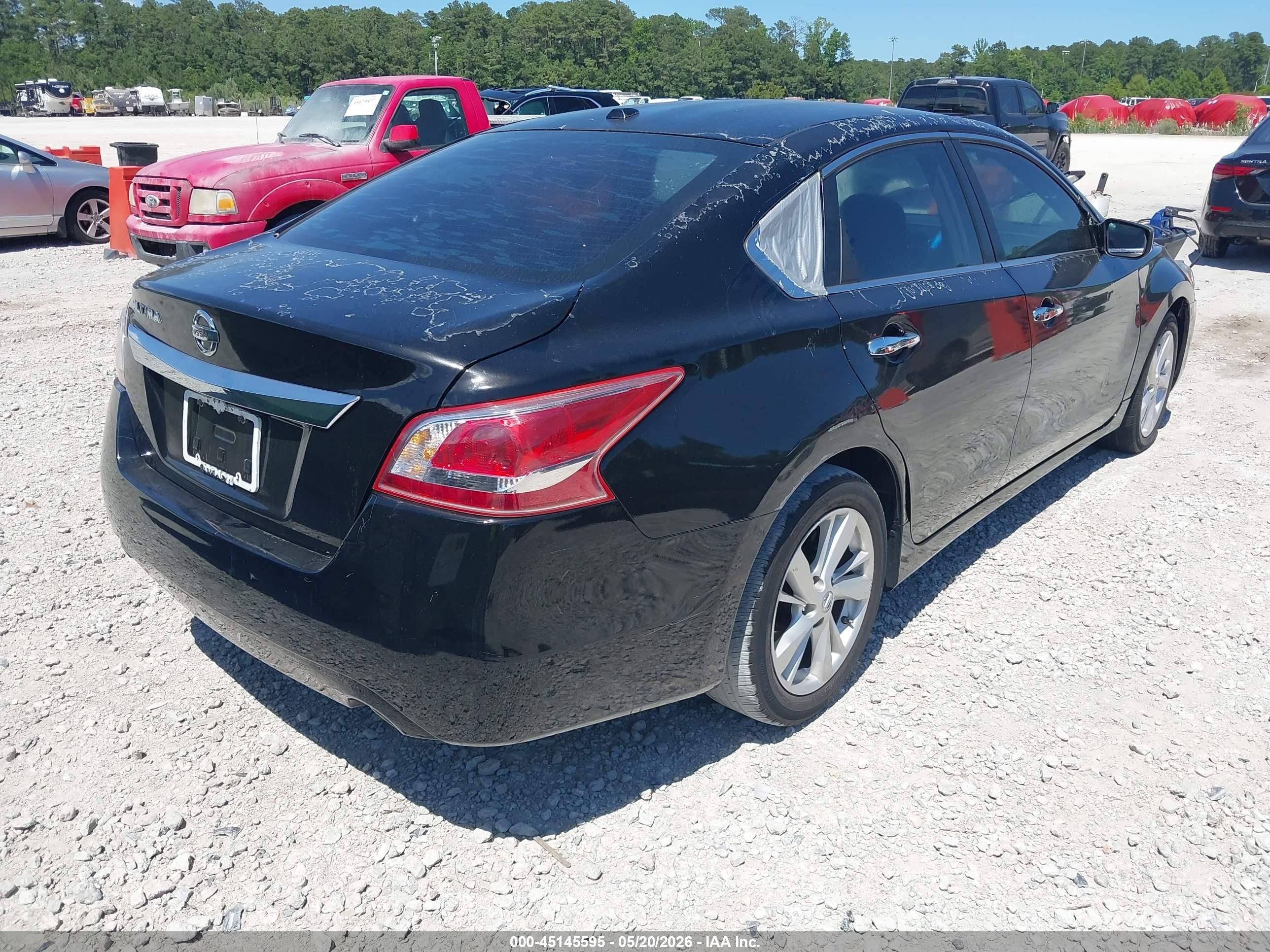 2013 Nissan Altima 2.5 Sv Black vin: 1N4AL3AP8DC249312