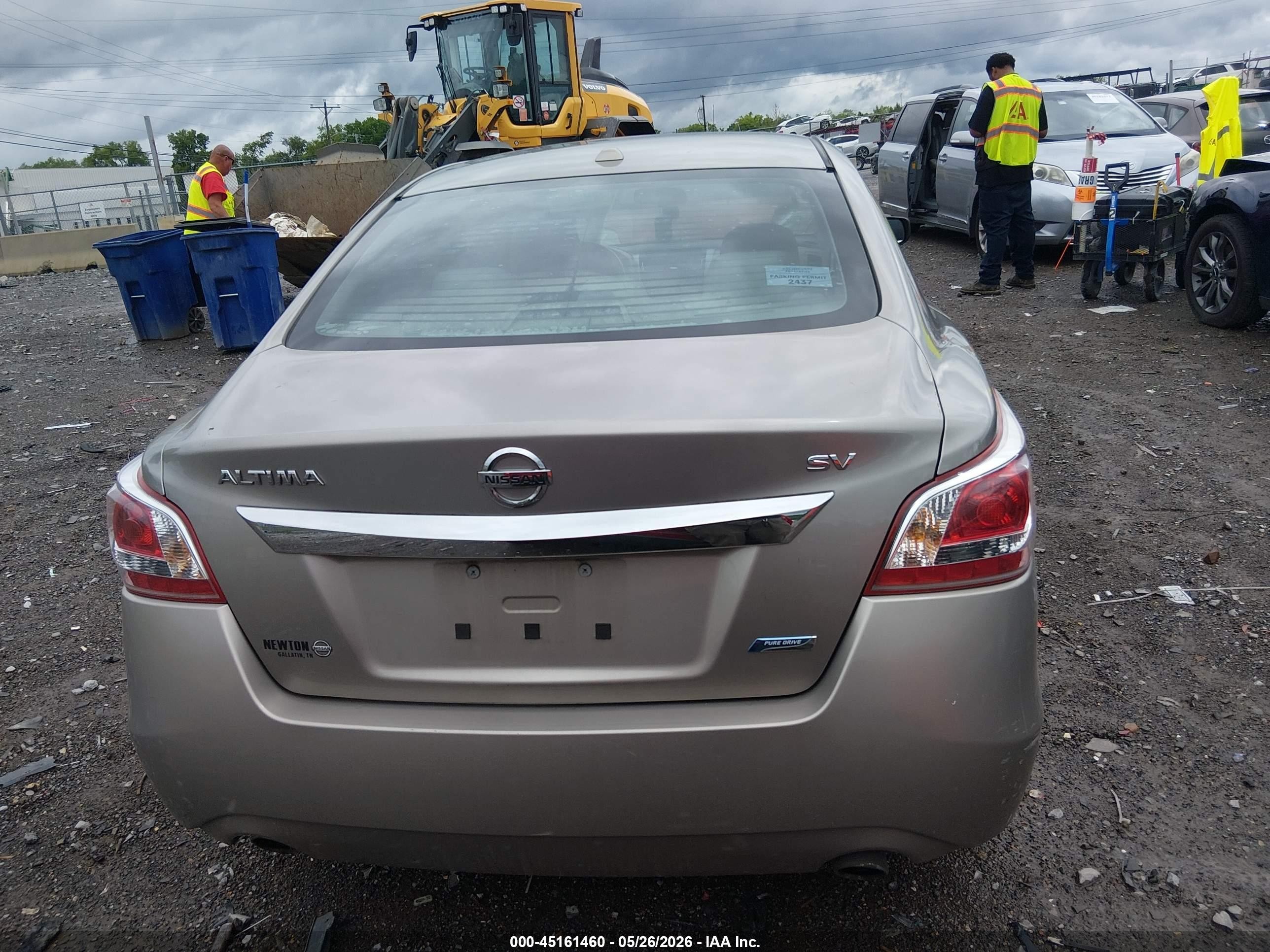 2013 Nissan Altima 2.5 Sv Gold vin: 1N4AL3AP8DC251013
