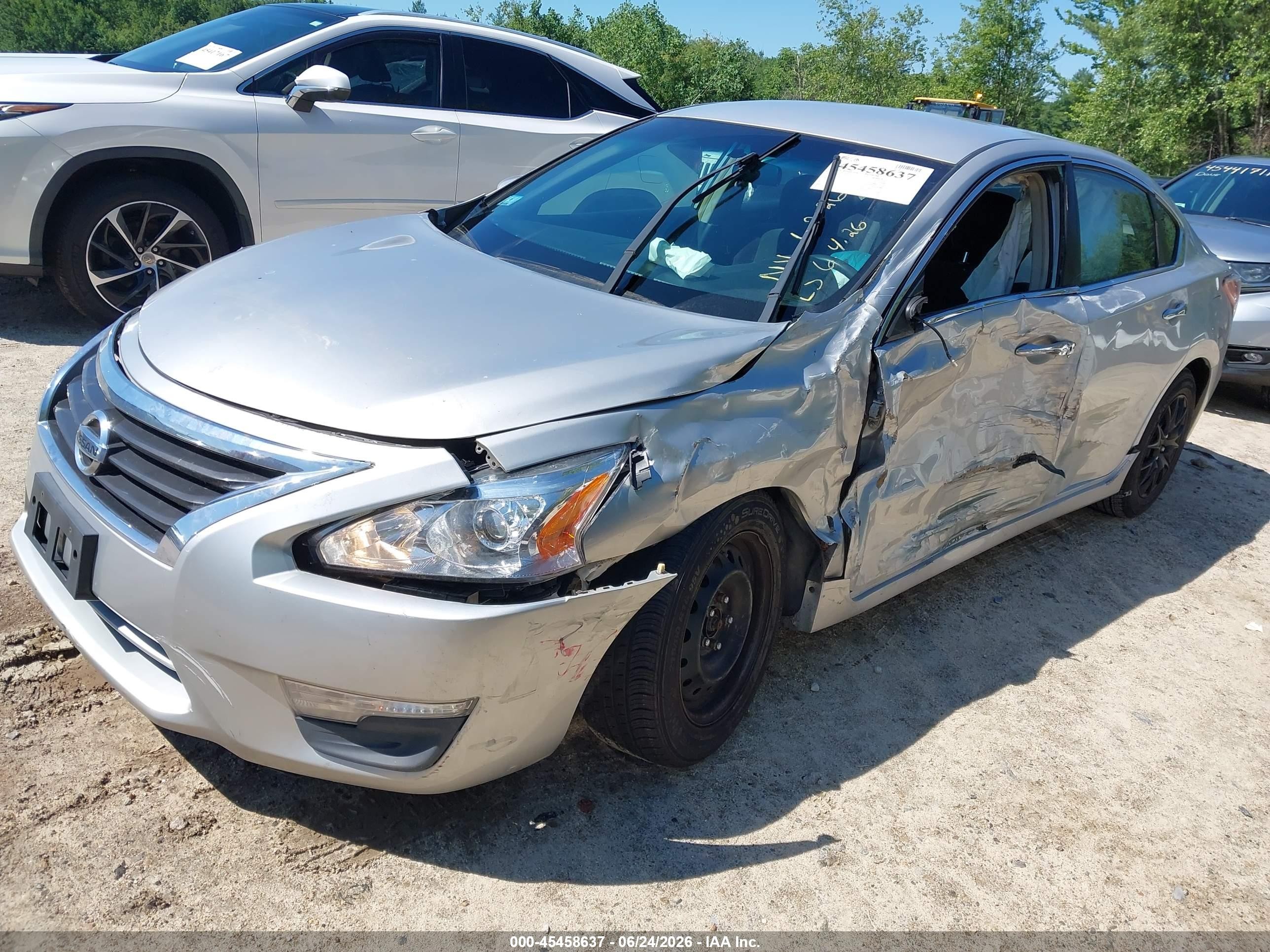 2013 Nissan Altima 2.5 S Silver vin: 1N4AL3AP8DC271018