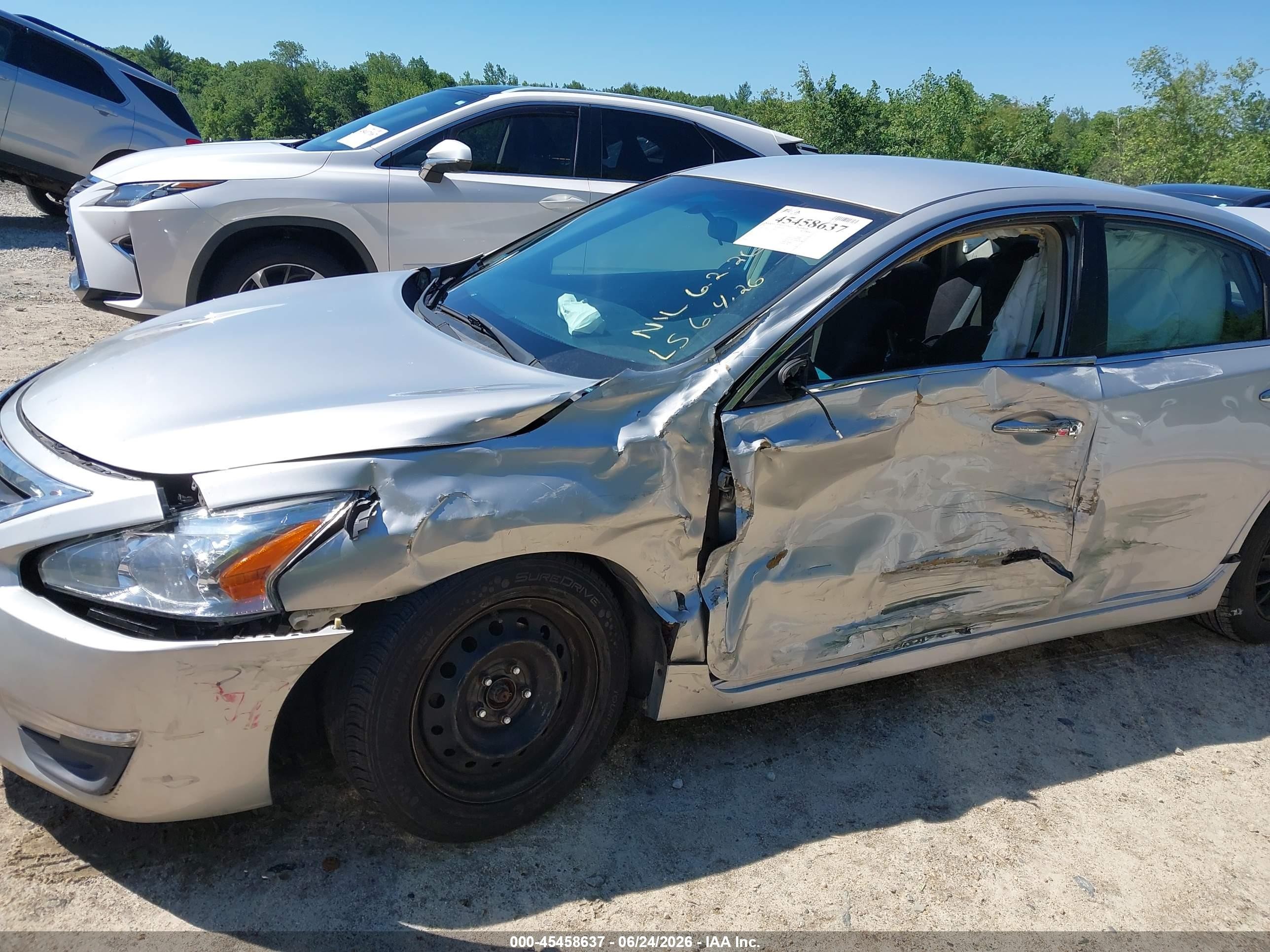 2013 Nissan Altima 2.5 S Silver vin: 1N4AL3AP8DC271018