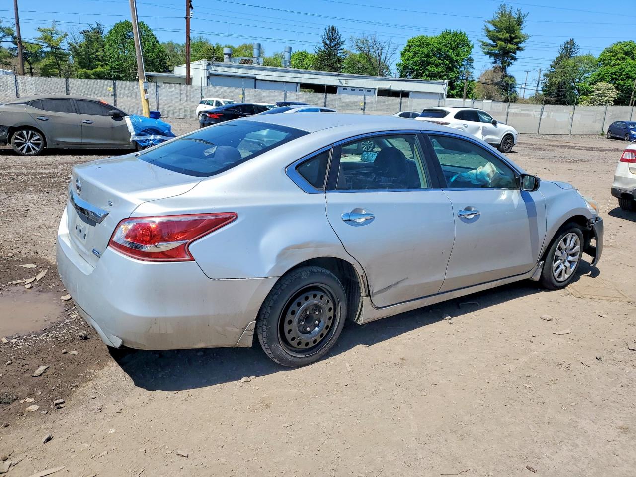 2013 Nissan Altima 2.5 Silver vin: 1N4AL3AP8DC284979