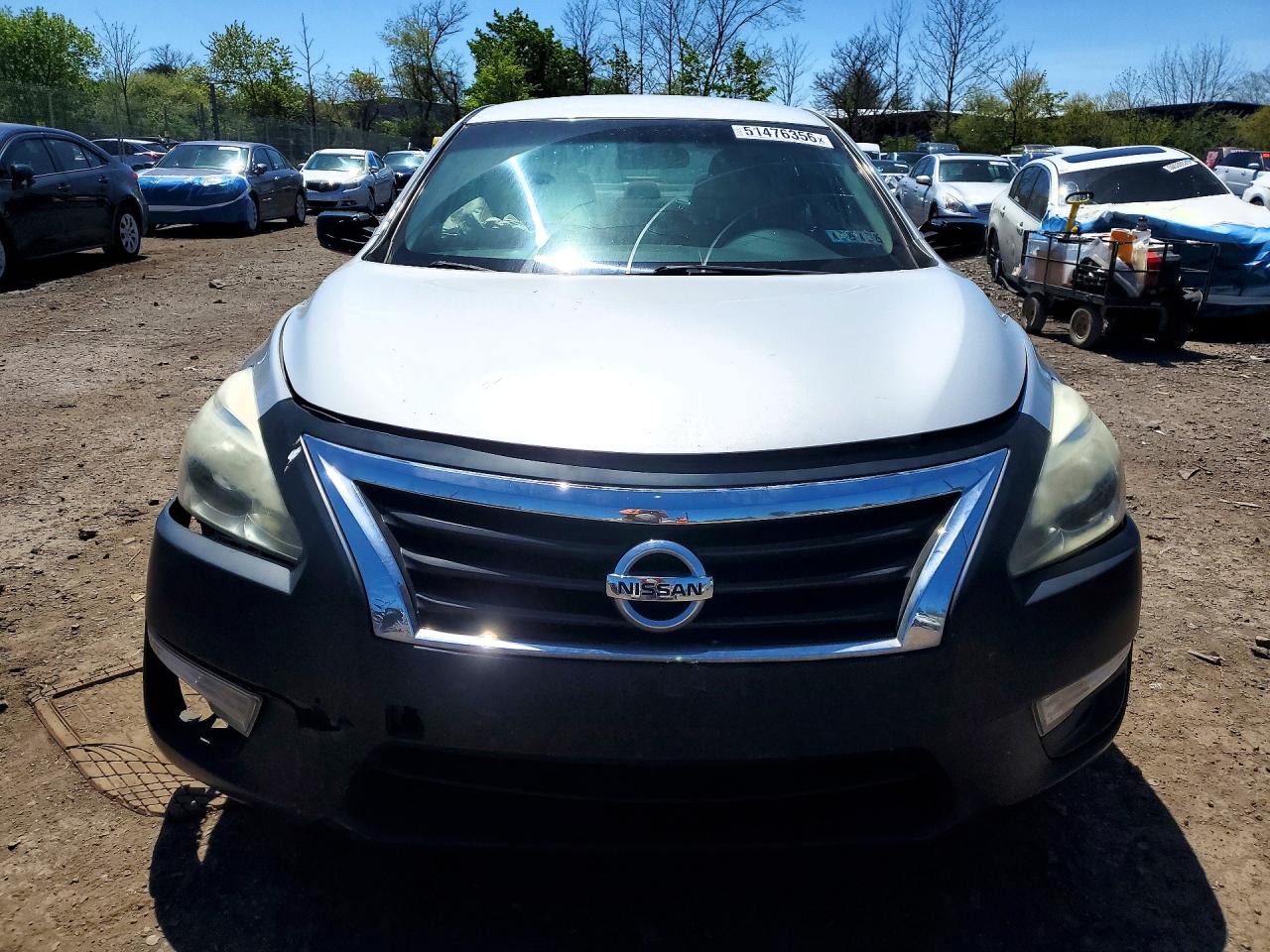 2013 Nissan Altima 2.5 Silver vin: 1N4AL3AP8DC284979