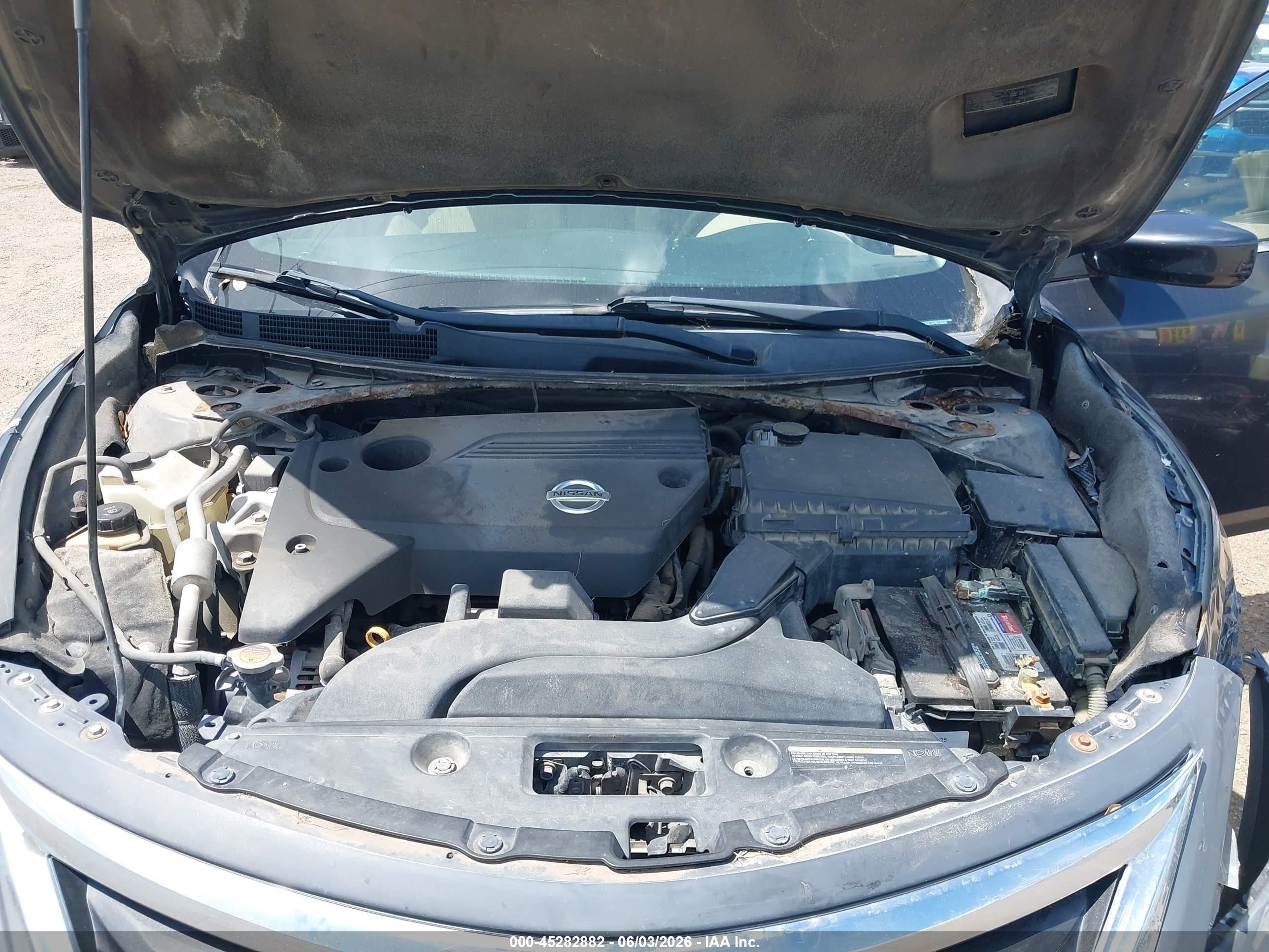 2013 Nissan Altima 2.5 Sv Gray vin: 1N4AL3AP8DC285260