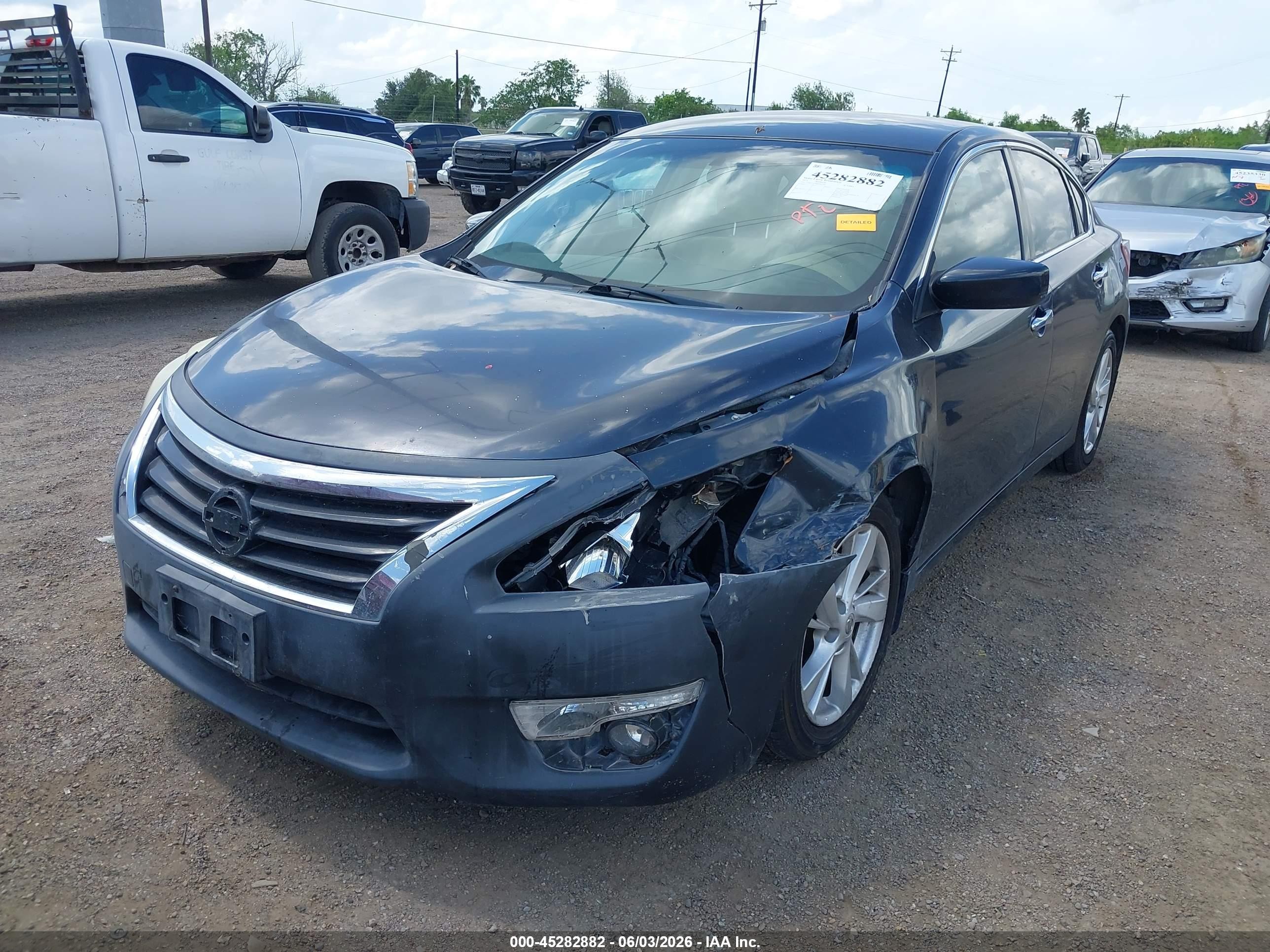 2013 Nissan Altima 2.5 Sv Gray vin: 1N4AL3AP8DC285260
