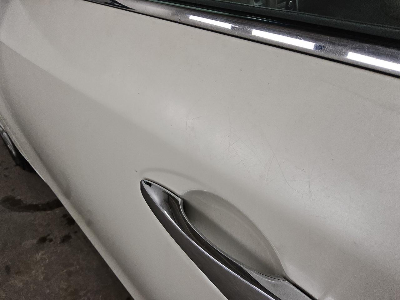 2013 Nissan Altima 2.5 White vin: 1N4AL3AP8DC289857 Damage: Left Front Door, Light Scratch, 5 To 6 Inches