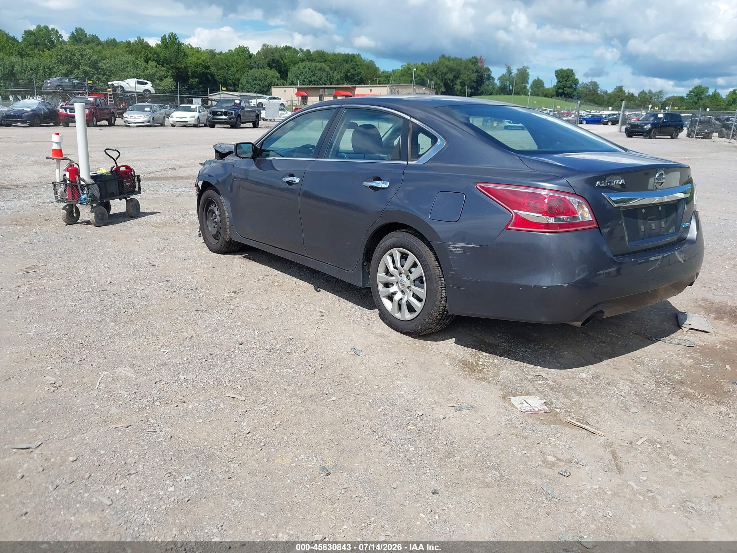 2013 Nissan Altima 2.5 S Gray vin: 1N4AL3AP8DC291849