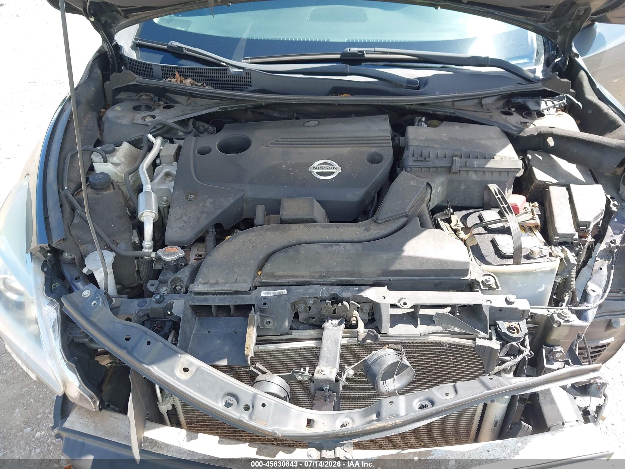 2013 Nissan Altima 2.5 S Gray vin: 1N4AL3AP8DC291849