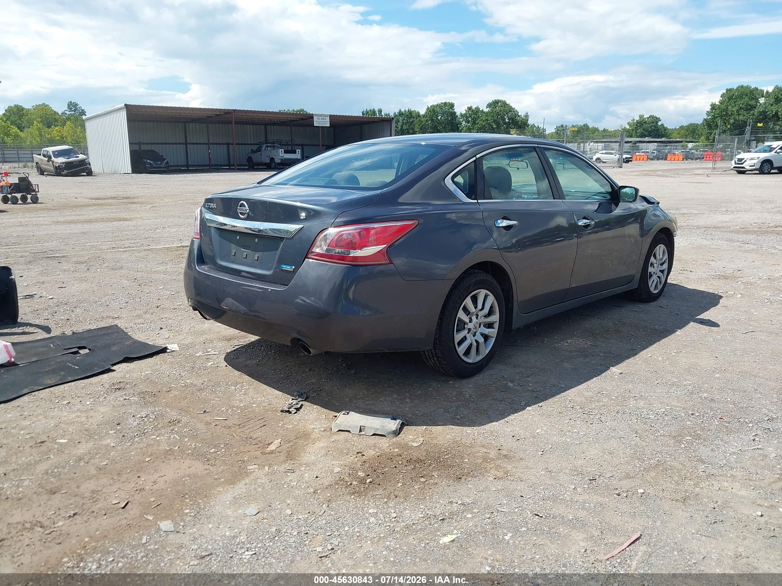 2013 Nissan Altima 2.5 S Gray vin: 1N4AL3AP8DC291849