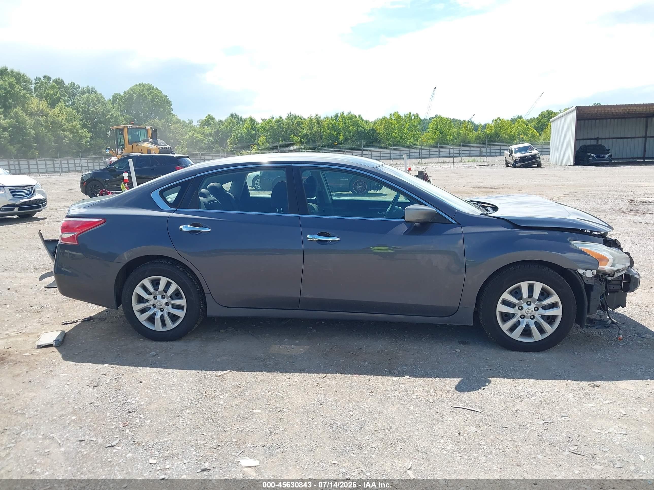 2013 Nissan Altima 2.5 S Gray vin: 1N4AL3AP8DC291849