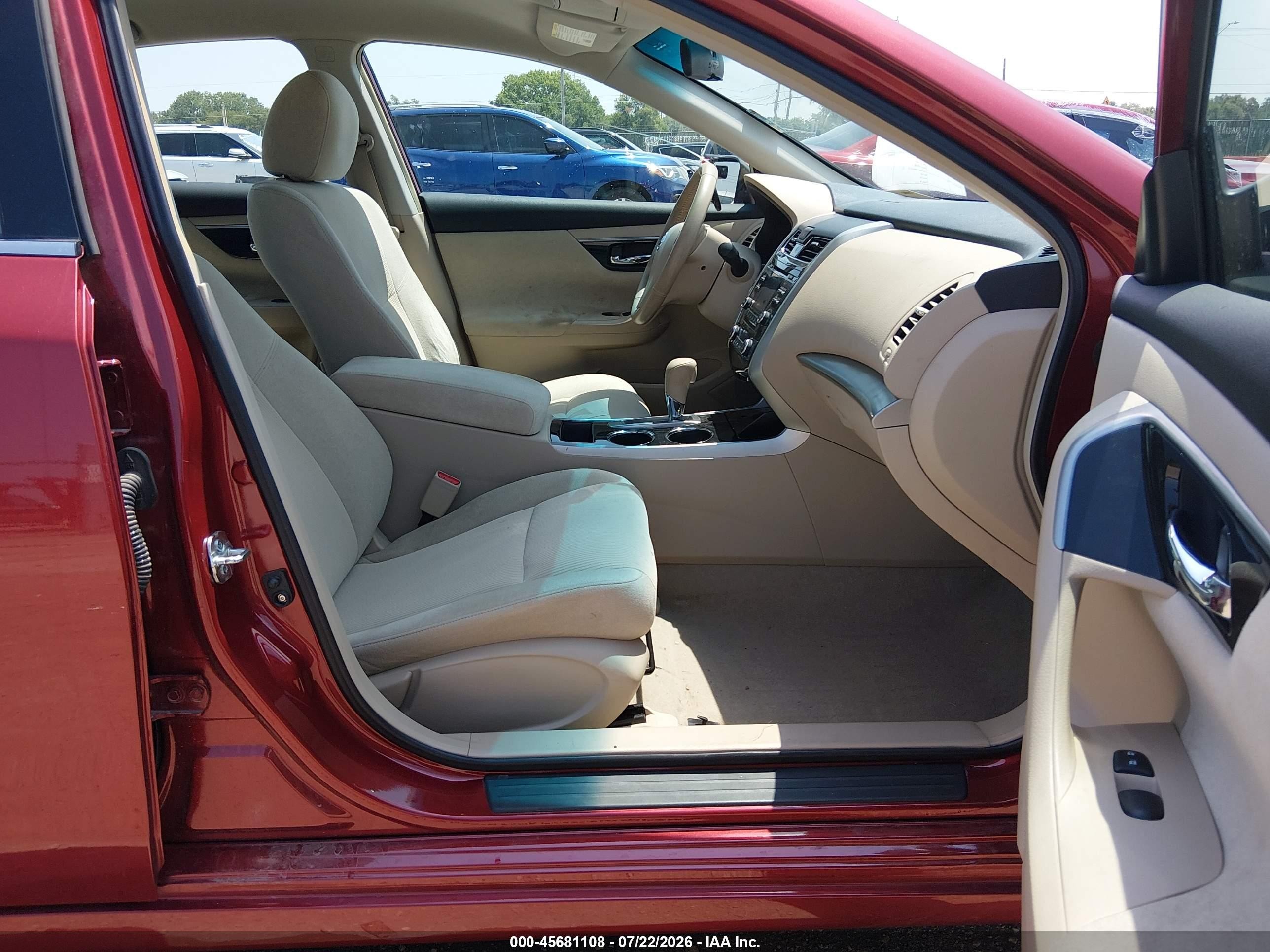 2013 Nissan Altima 2.5 Sv Red vin: 1N4AL3AP8DC292337