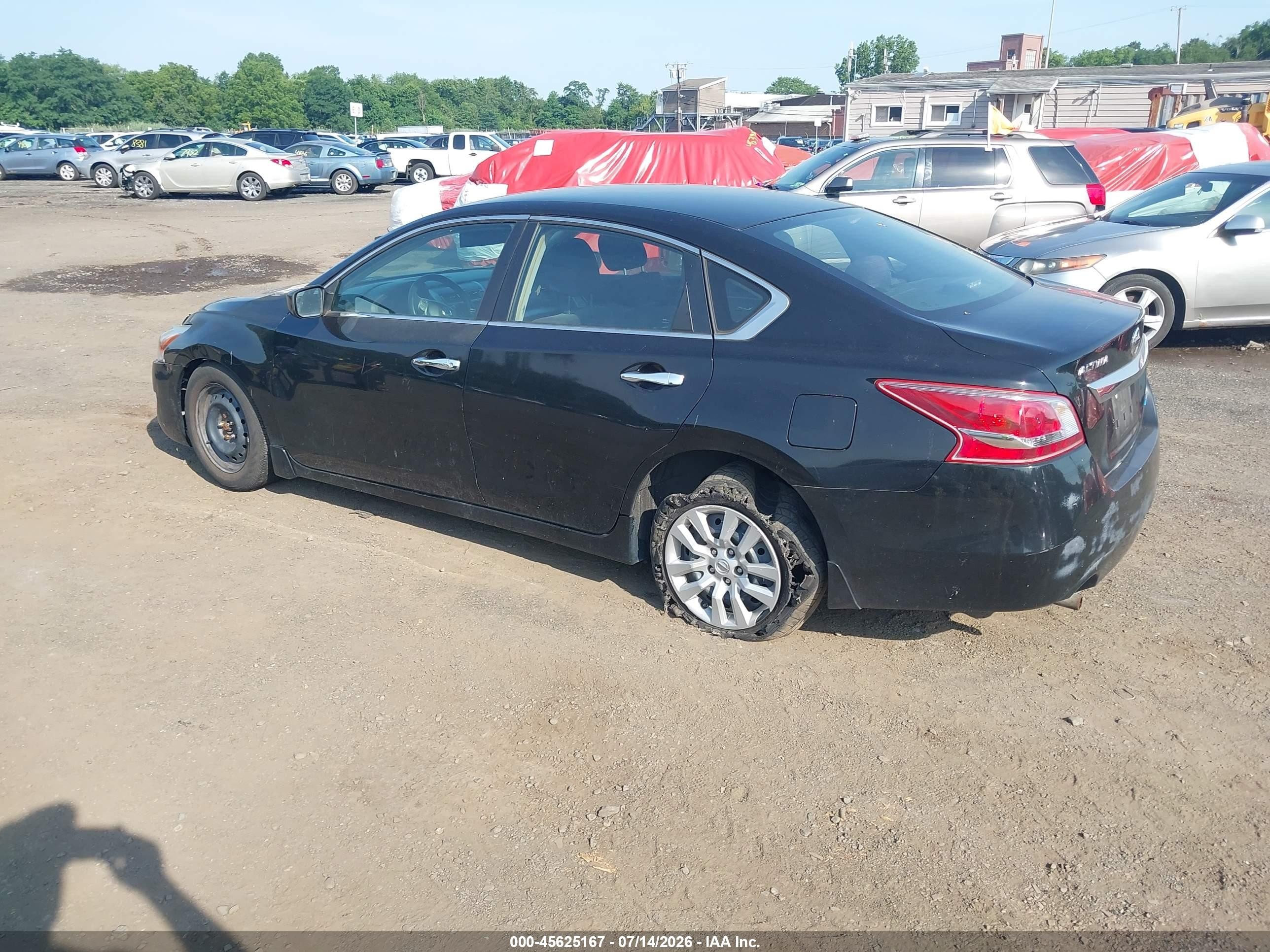 2013 Nissan Altima 2.5 S Black vin: 1N4AL3AP8DC293083