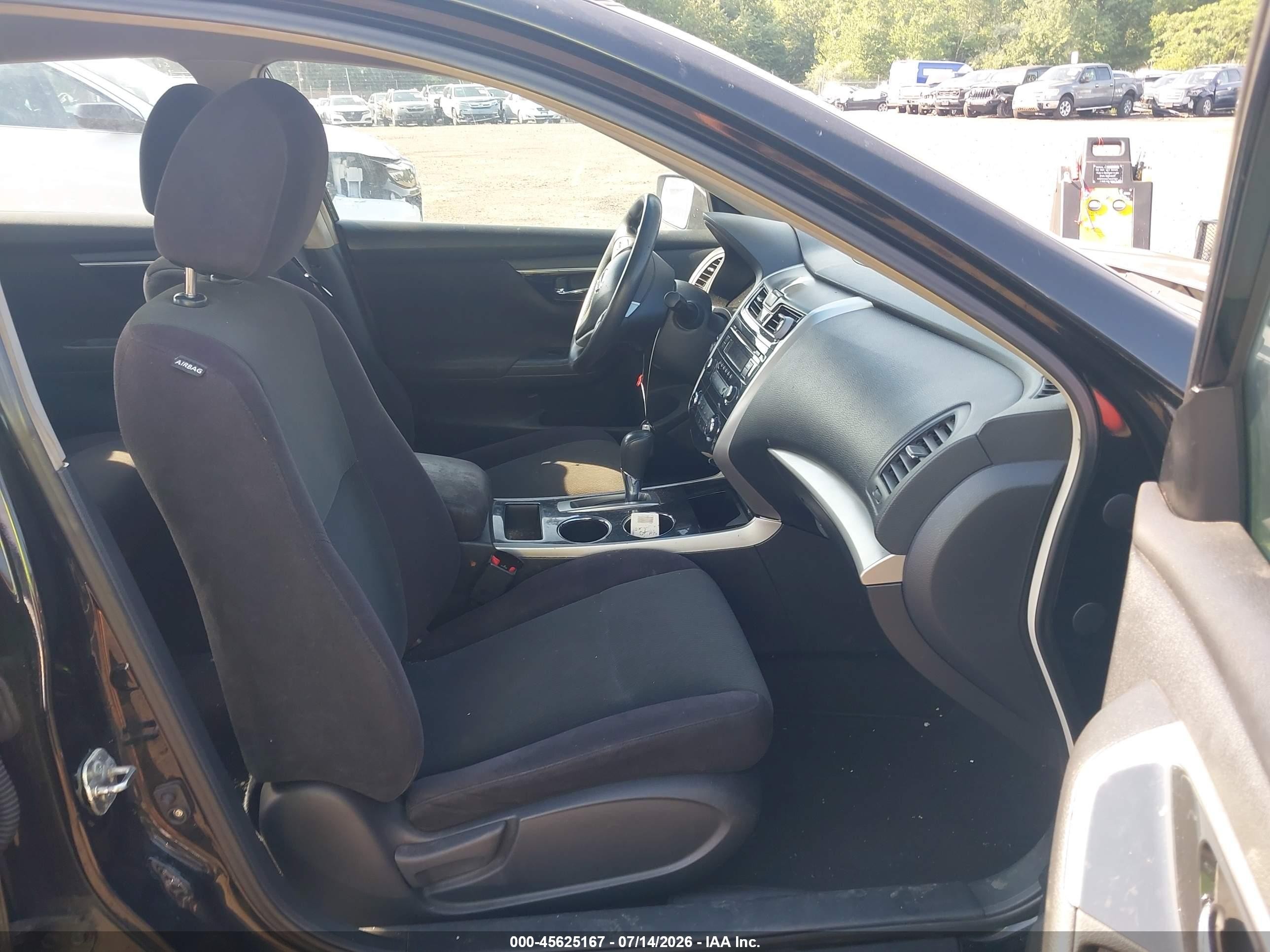 2013 Nissan Altima 2.5 S Black vin: 1N4AL3AP8DC293083