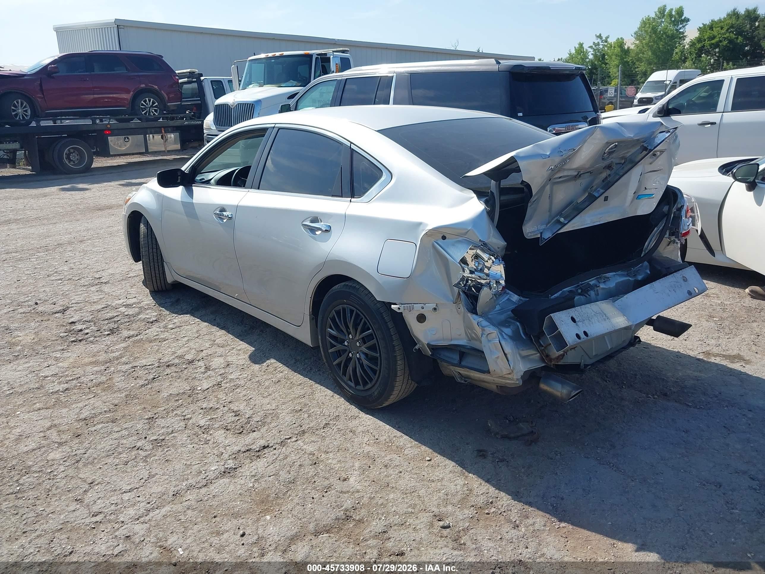 2013 Nissan Altima 2.5 S Silver vin: 1N4AL3AP8DC901894