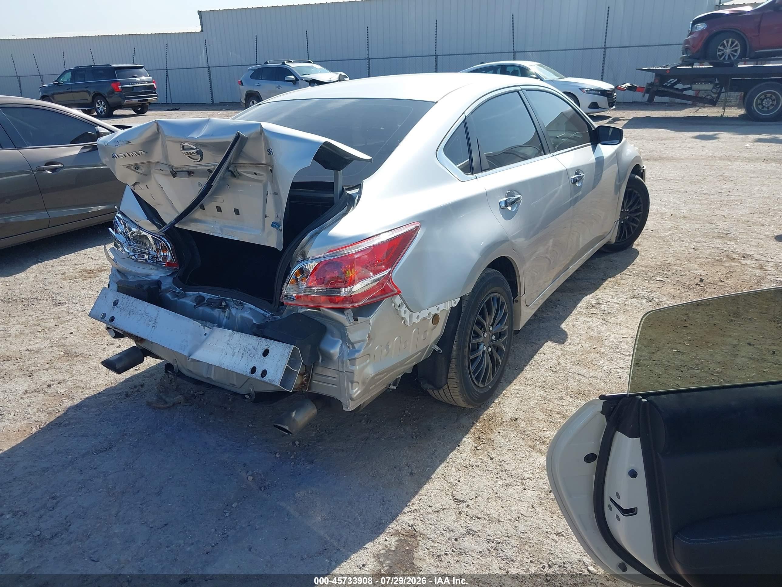 2013 Nissan Altima 2.5 S Silver vin: 1N4AL3AP8DC901894