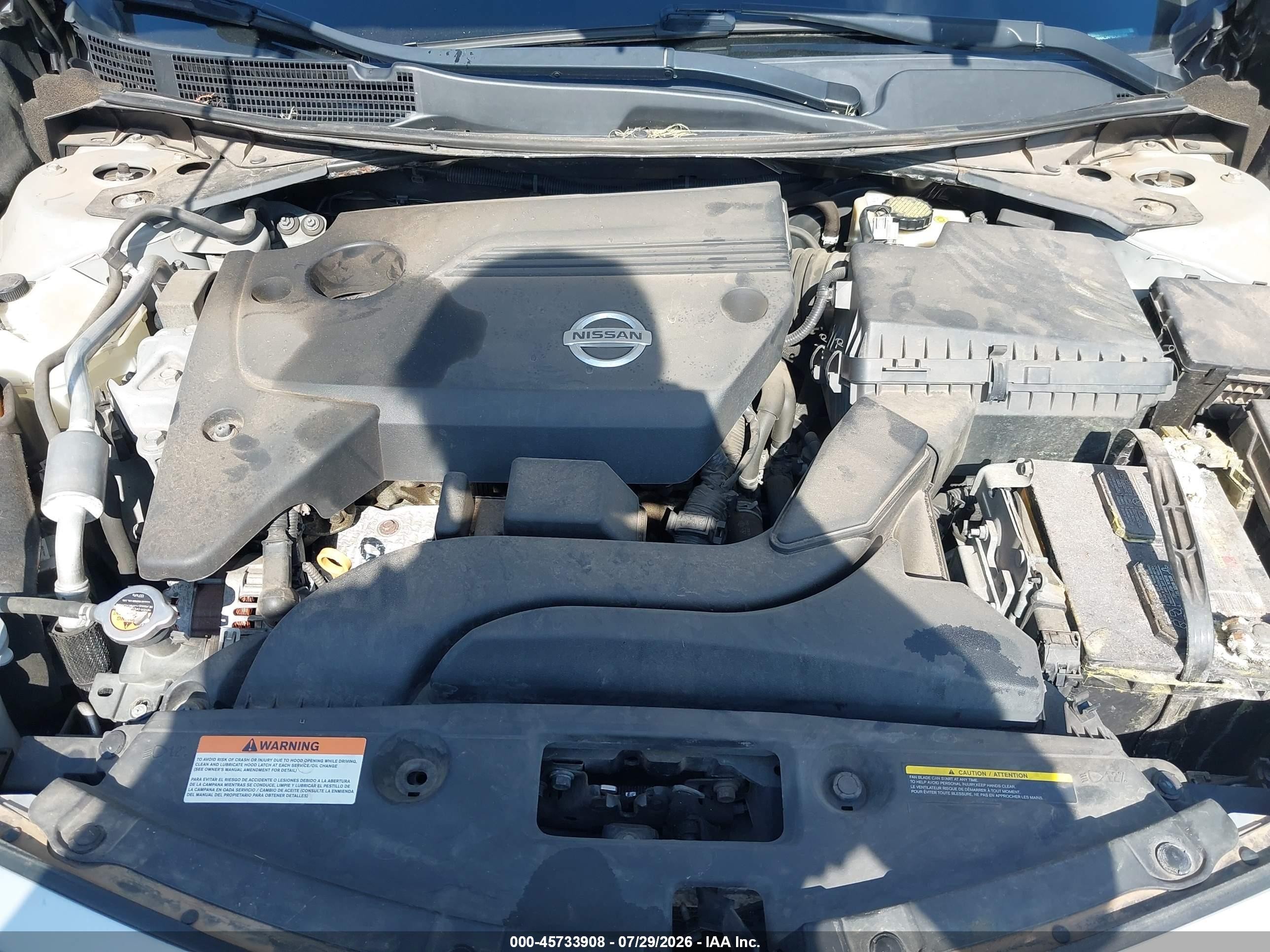 2013 Nissan Altima 2.5 S Silver vin: 1N4AL3AP8DC901894