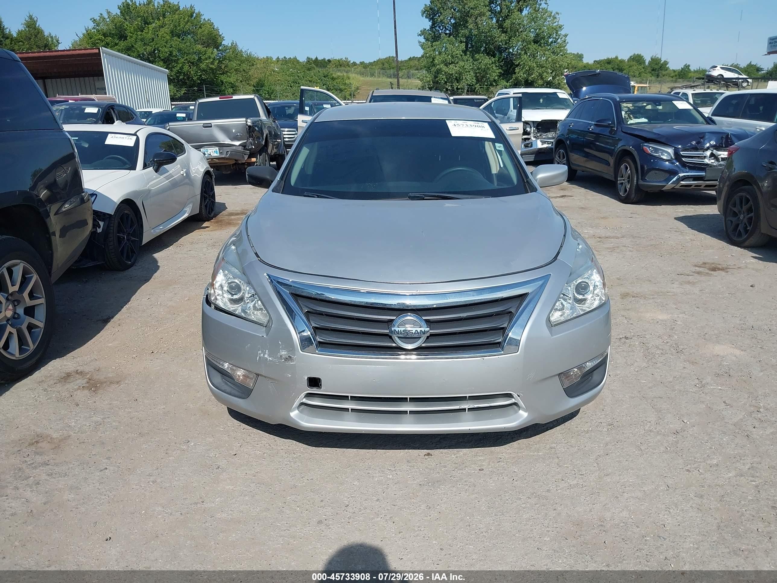 2013 Nissan Altima 2.5 S Silver vin: 1N4AL3AP8DC901894