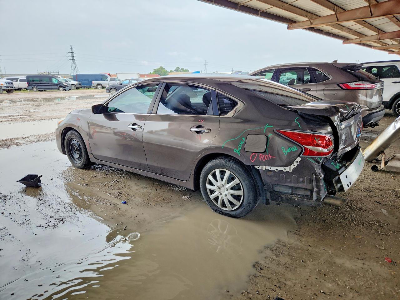 2013 Nissan Altima 2.5 Brown vin: 1N4AL3AP8DC906478