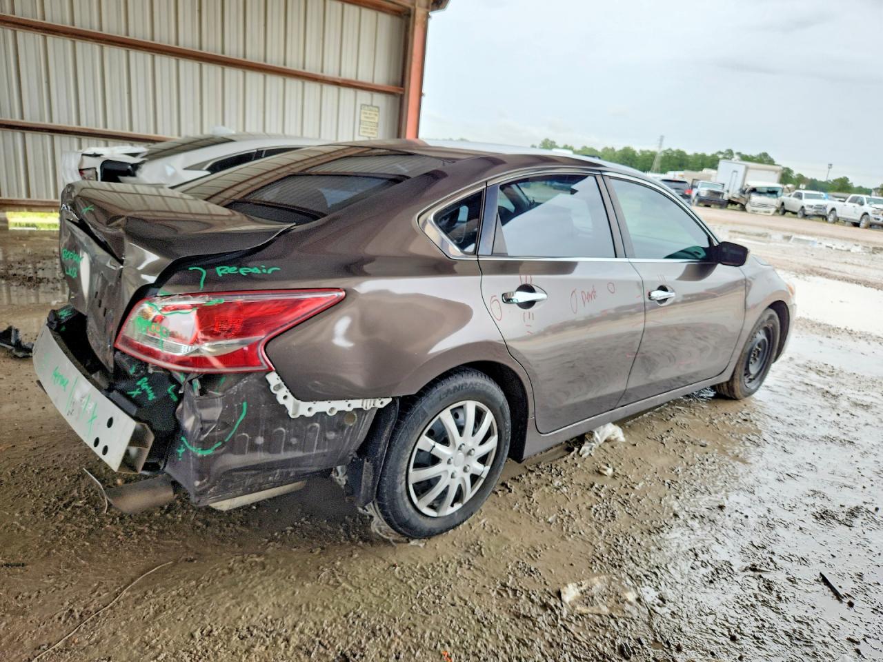 2013 Nissan Altima 2.5 Brown vin: 1N4AL3AP8DC906478
