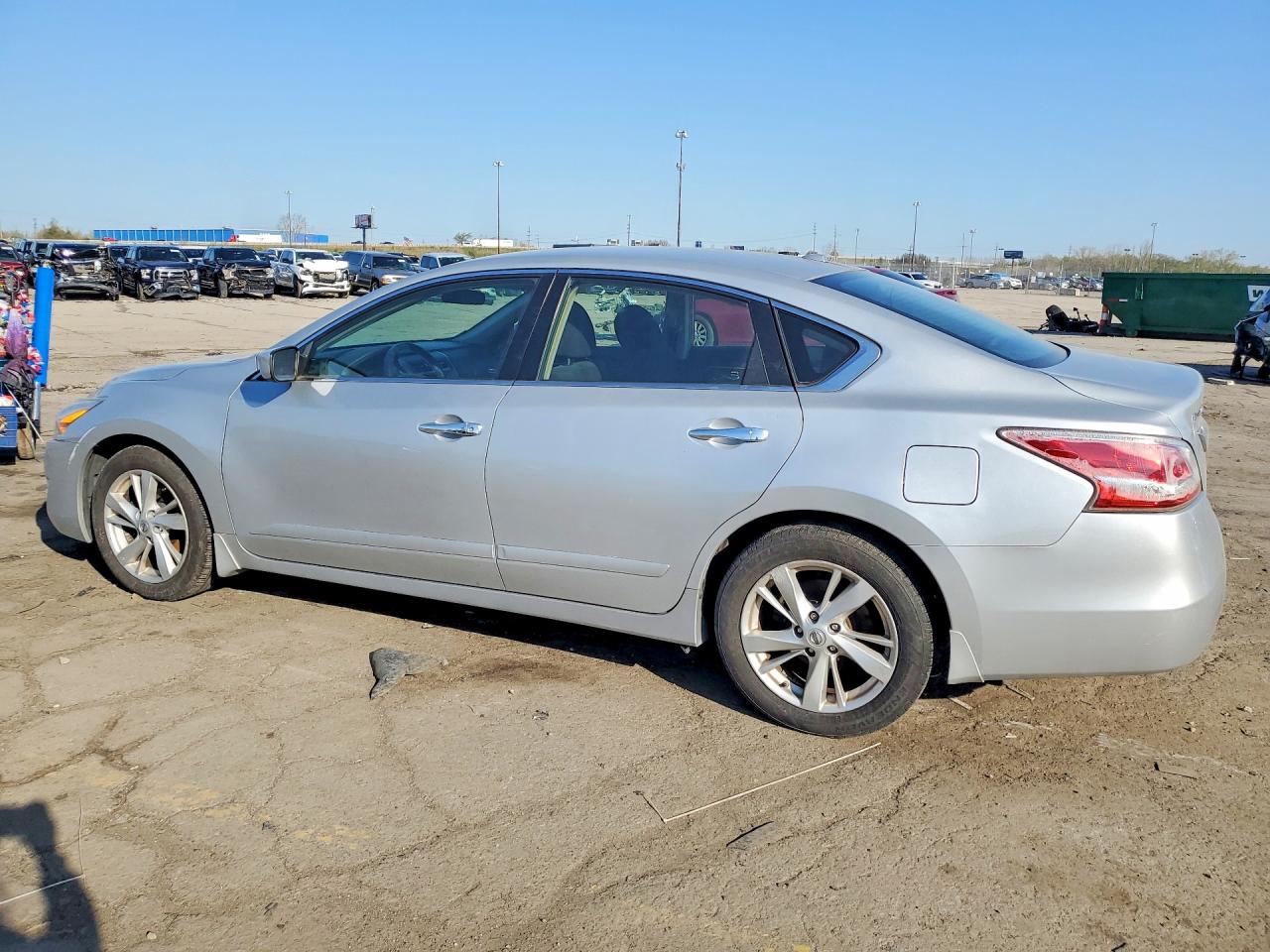 2013 Nissan Altima 2.5 Серебряный vin: 1N4AL3AP8DC907887