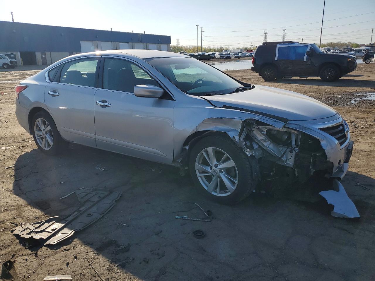 2013 Nissan Altima 2.5 Серебряный vin: 1N4AL3AP8DC907887