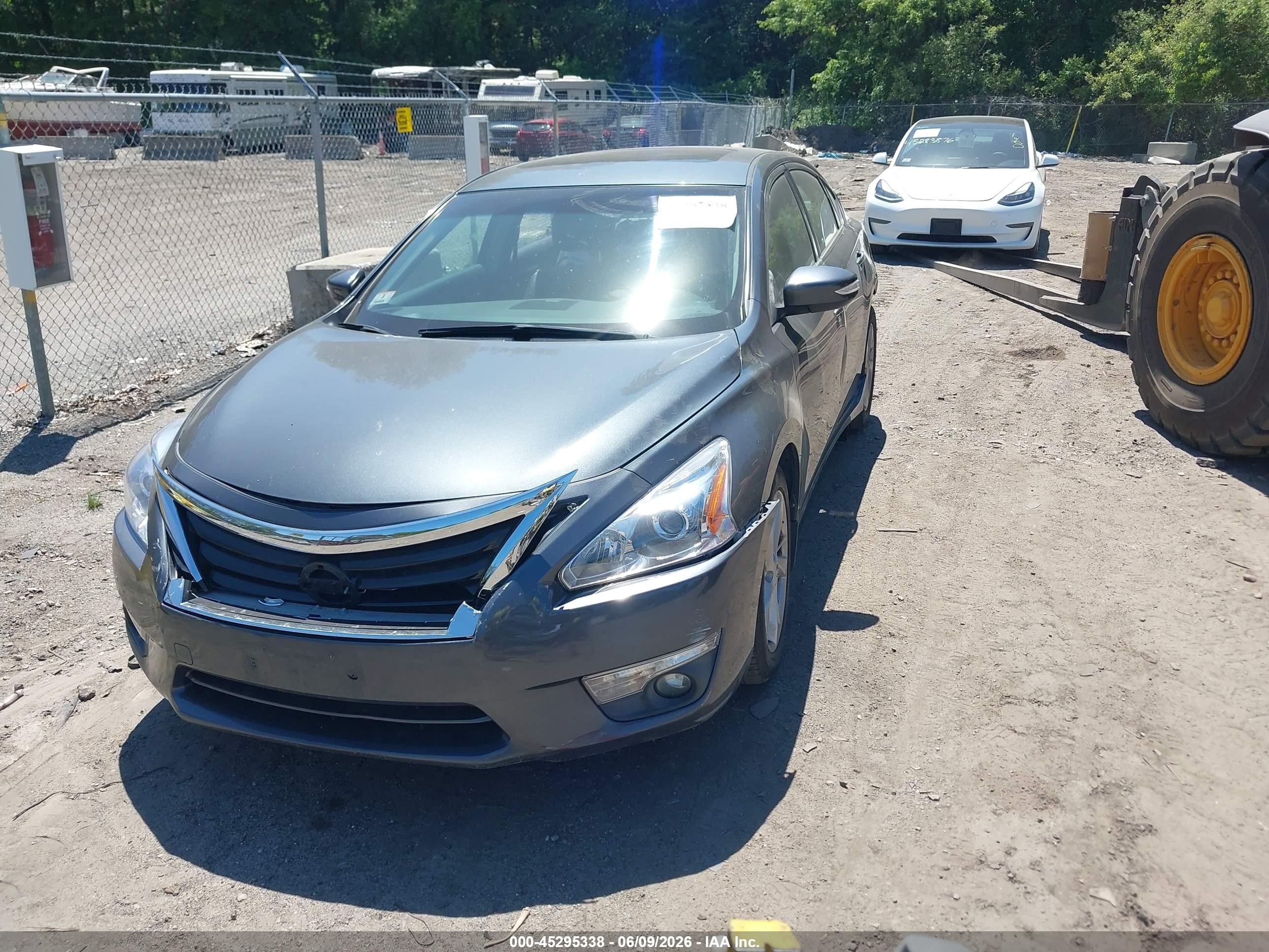 2013 Nissan Altima 2.5 Sl Gray vin: 1N4AL3AP8DC909641