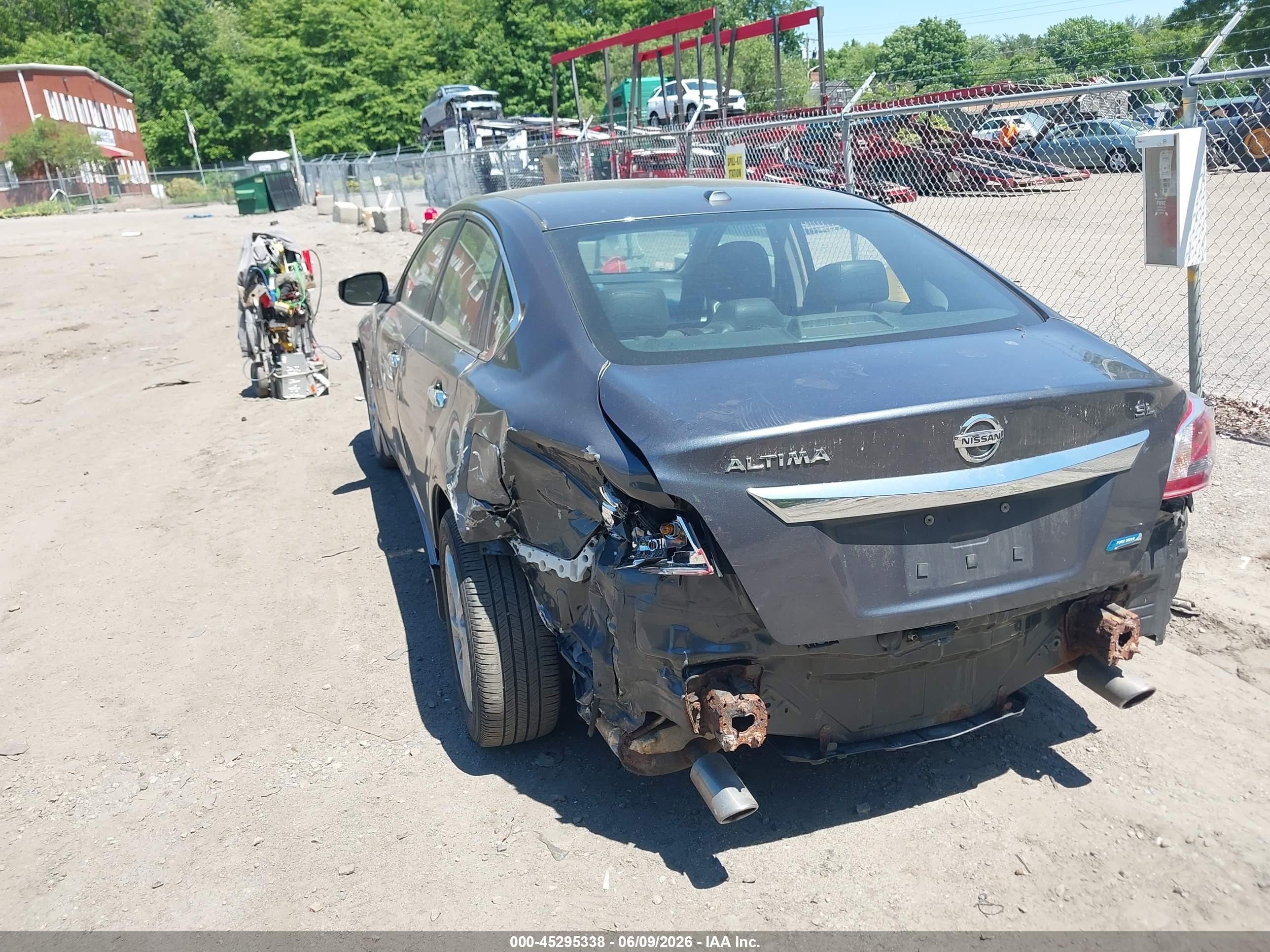 2013 Nissan Altima 2.5 Sl Gray vin: 1N4AL3AP8DC909641