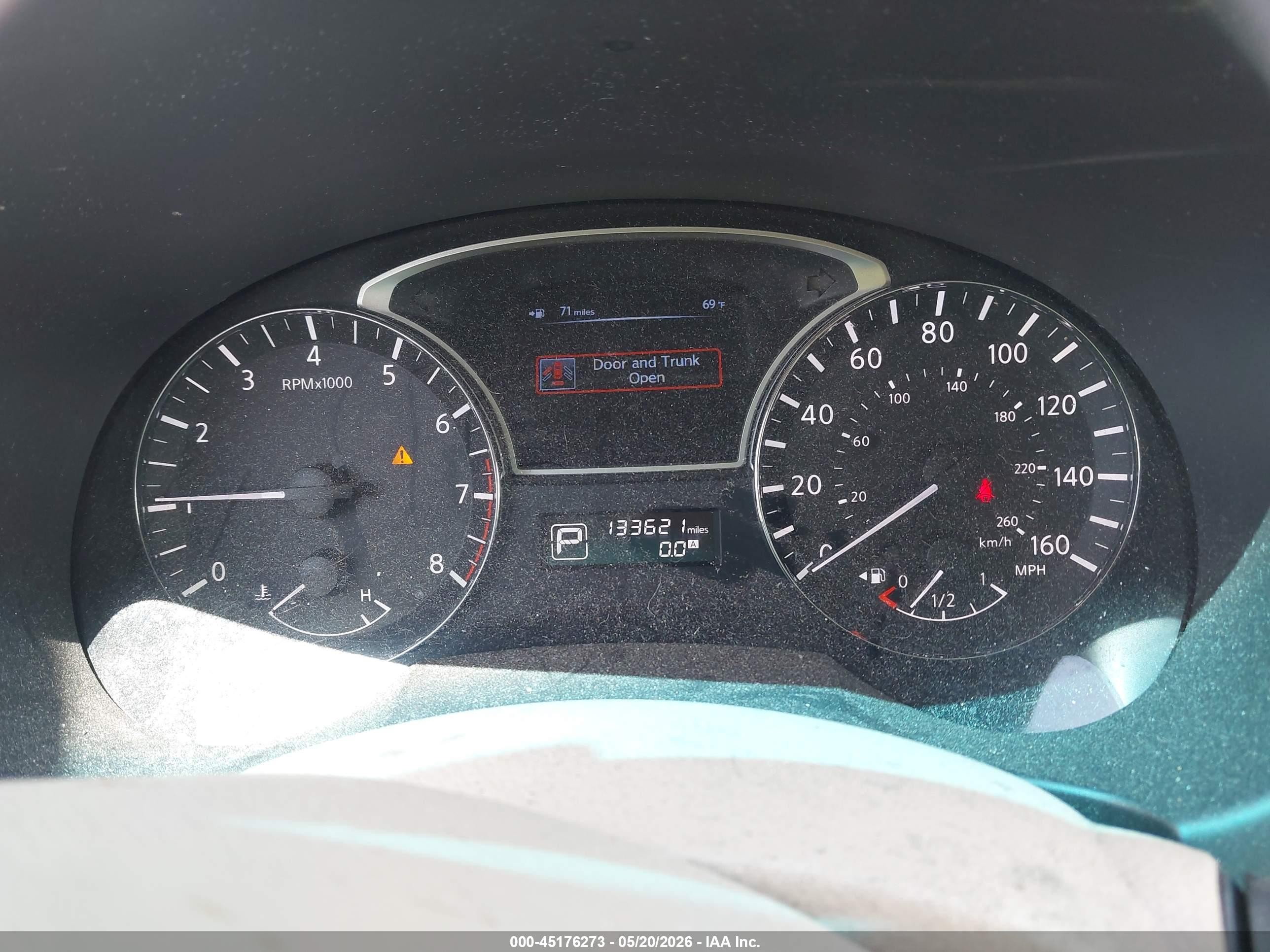 2013 Nissan Altima 2.5 Sv Brown vin: 1N4AL3AP8DC910045