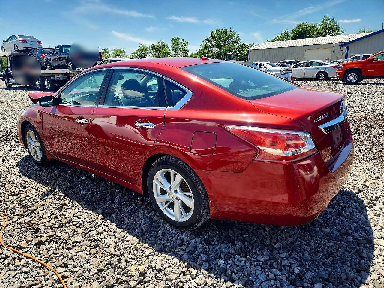 2013 Nissan Altima 2.5 Red vin: 1N4AL3AP8DC916704