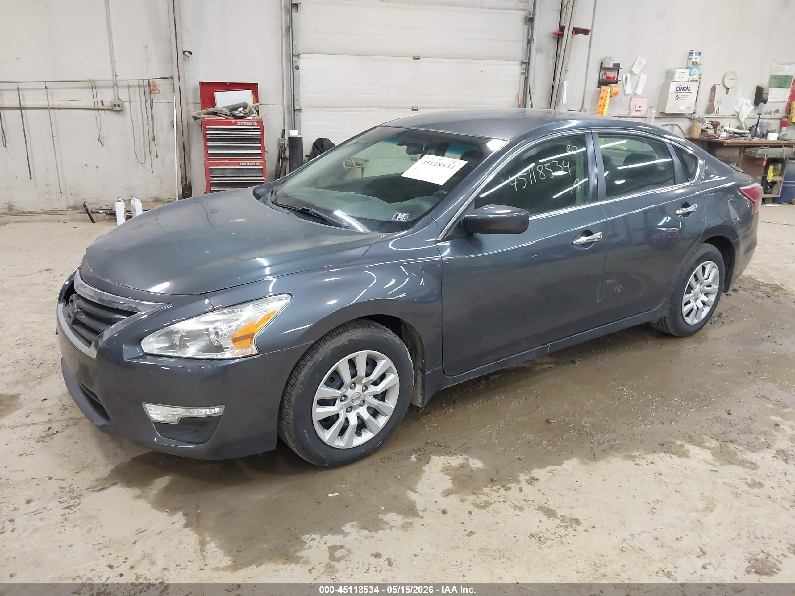 2013 Nissan Altima 2.5 S Gray vin: 1N4AL3AP8DC921742