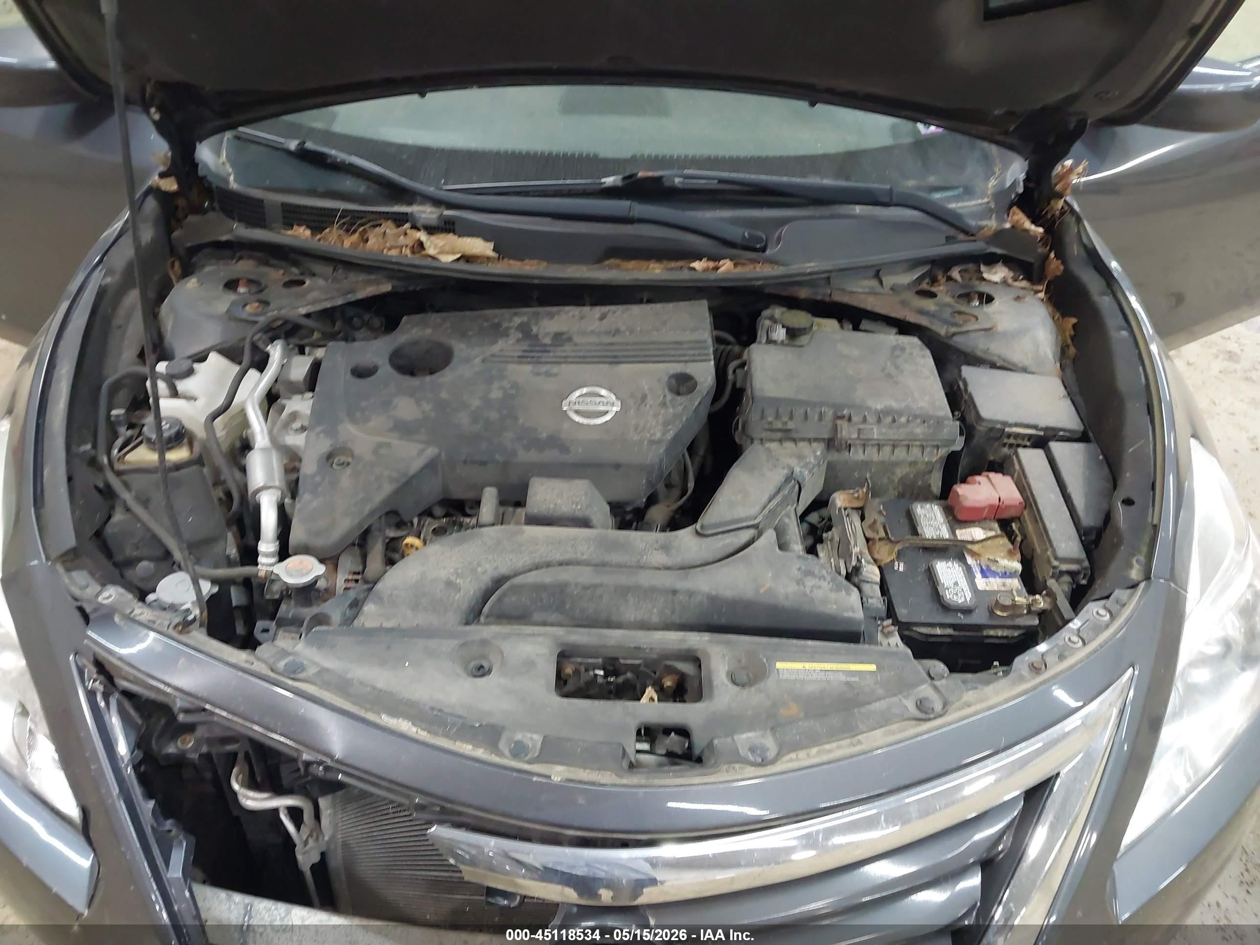 2013 Nissan Altima 2.5 S Gray vin: 1N4AL3AP8DC921742