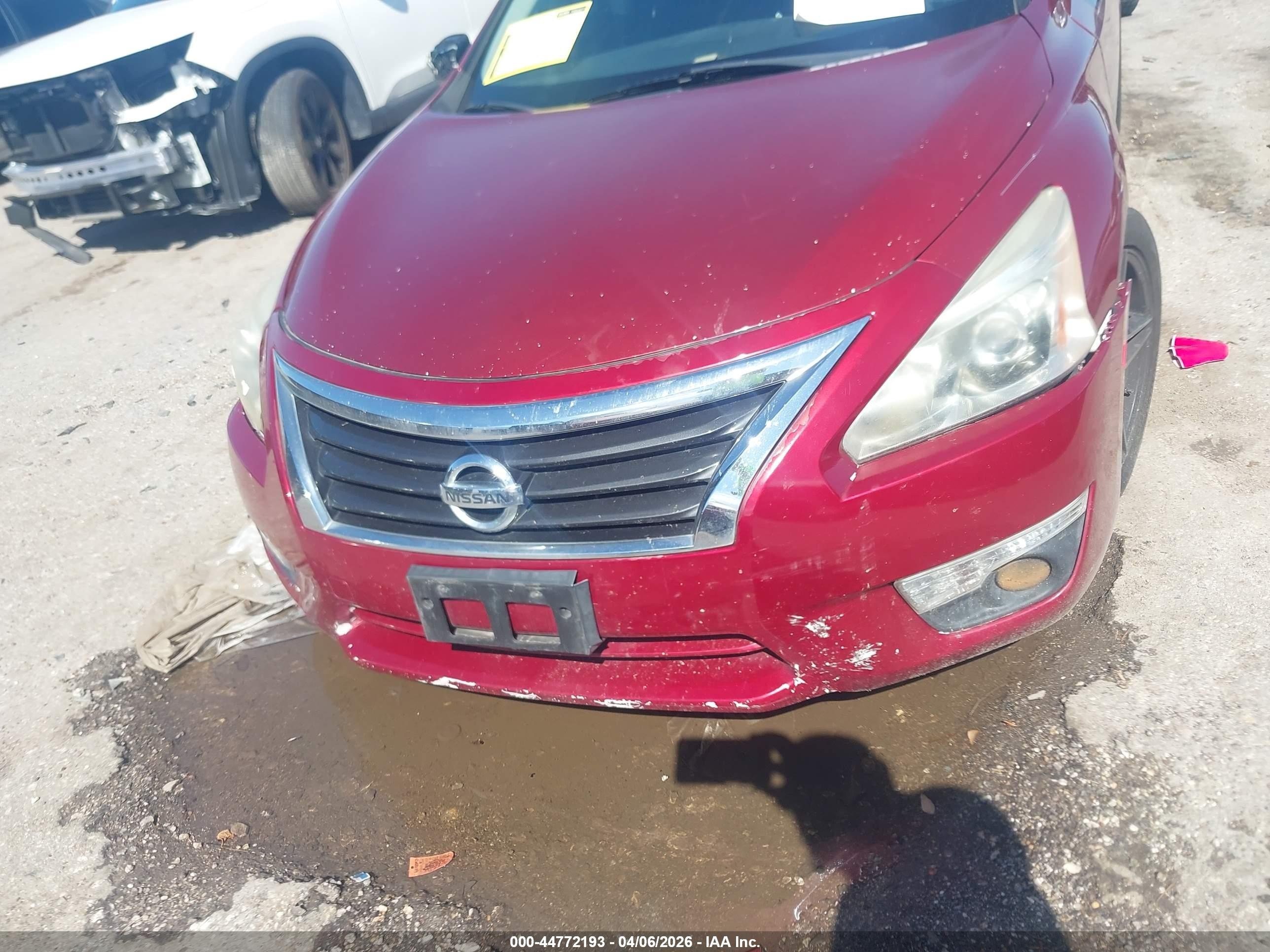 2013 Nissan Altima 2.5 Sl Red vin: 1N4AL3AP8DN411833