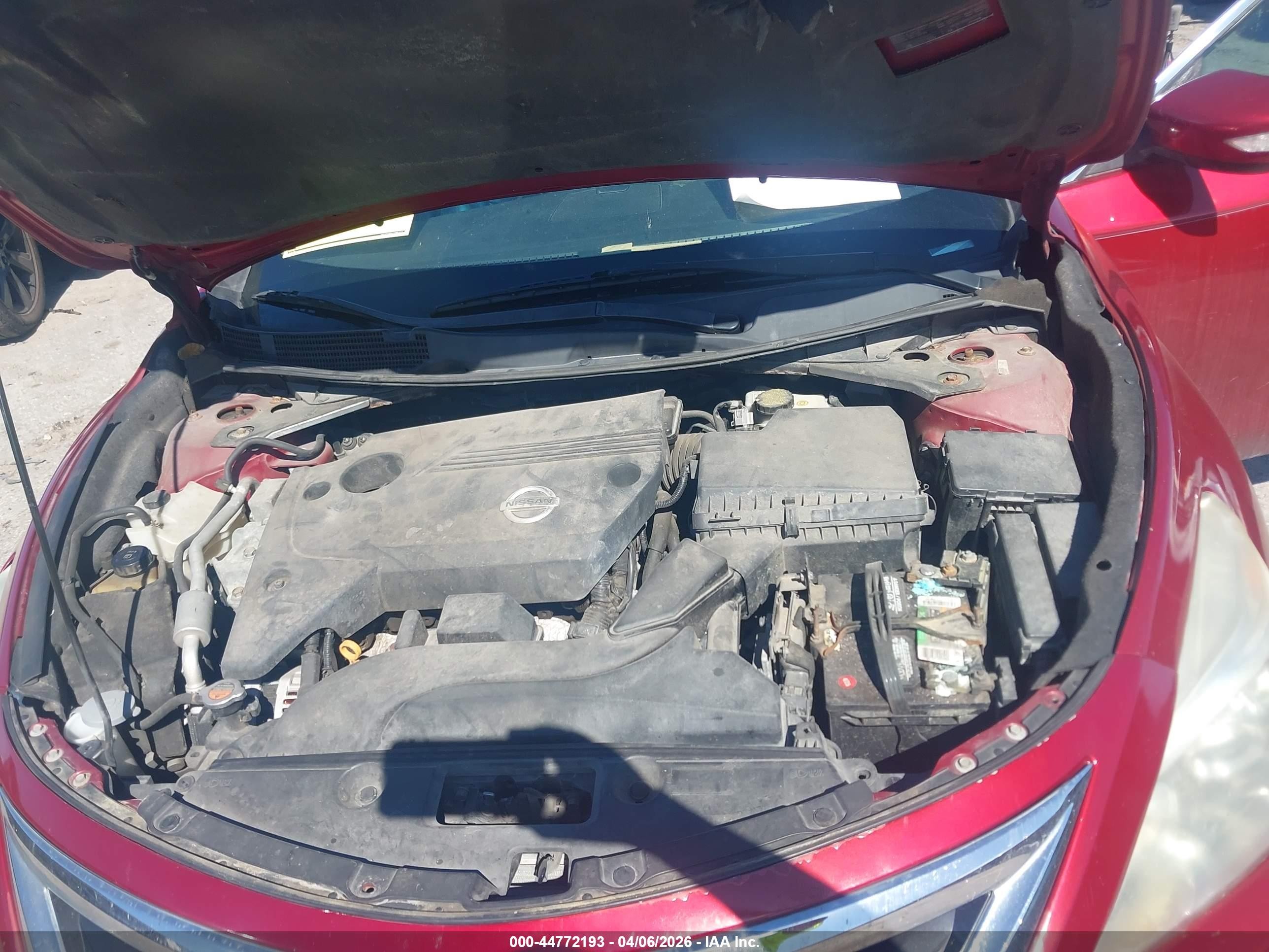 2013 Nissan Altima 2.5 Sl Red vin: 1N4AL3AP8DN411833
