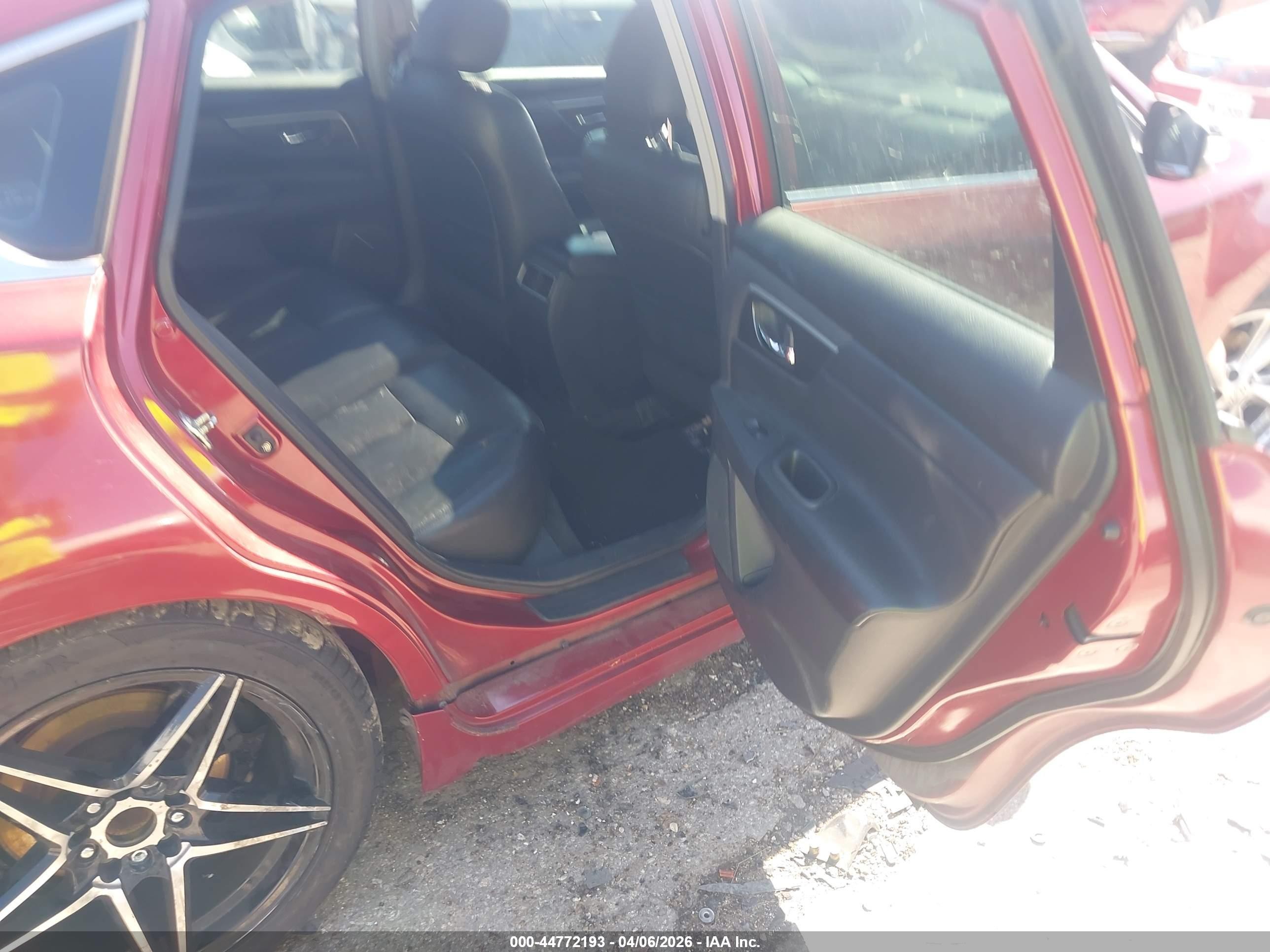 2013 Nissan Altima 2.5 Sl Red vin: 1N4AL3AP8DN411833