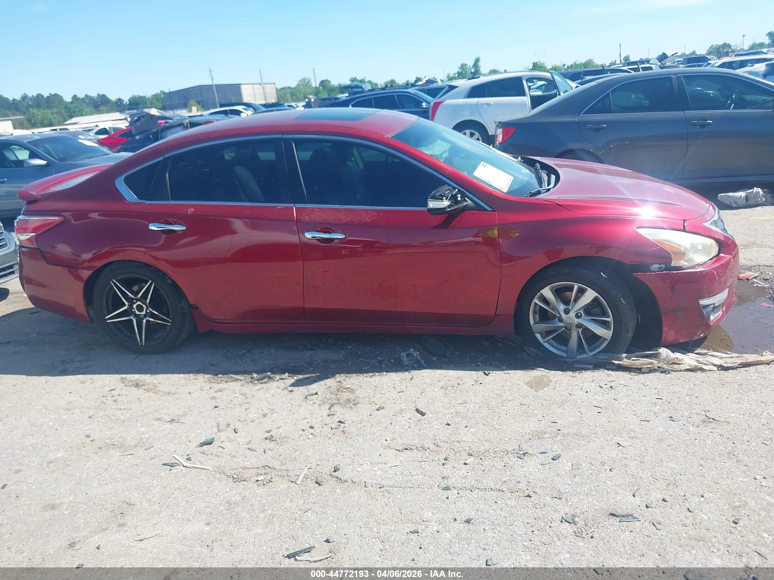 2013 Nissan Altima 2.5 Sl Red vin: 1N4AL3AP8DN411833