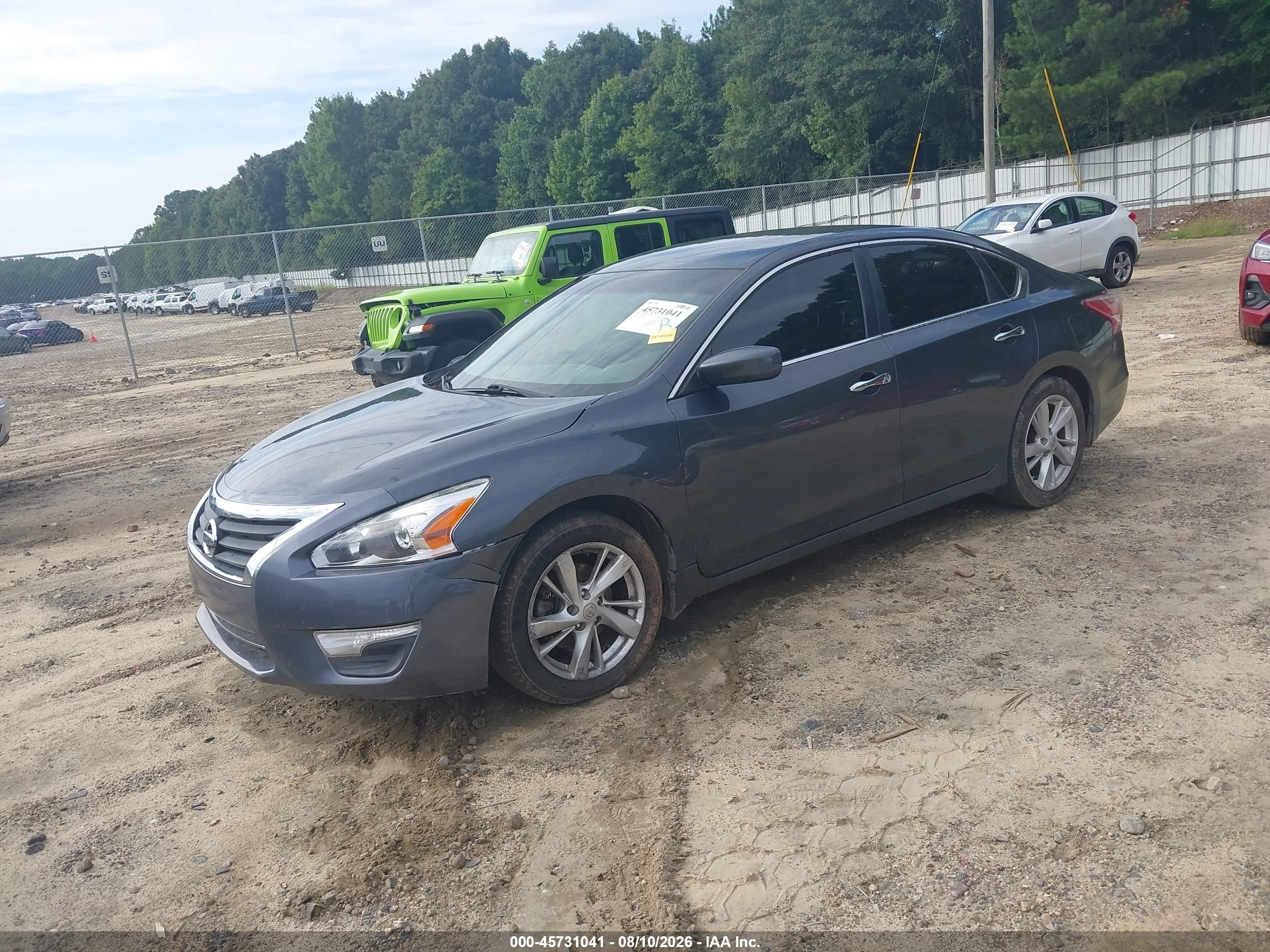 2013 Nissan Altima 2.5 Sv Gray vin: 1N4AL3AP8DN412710