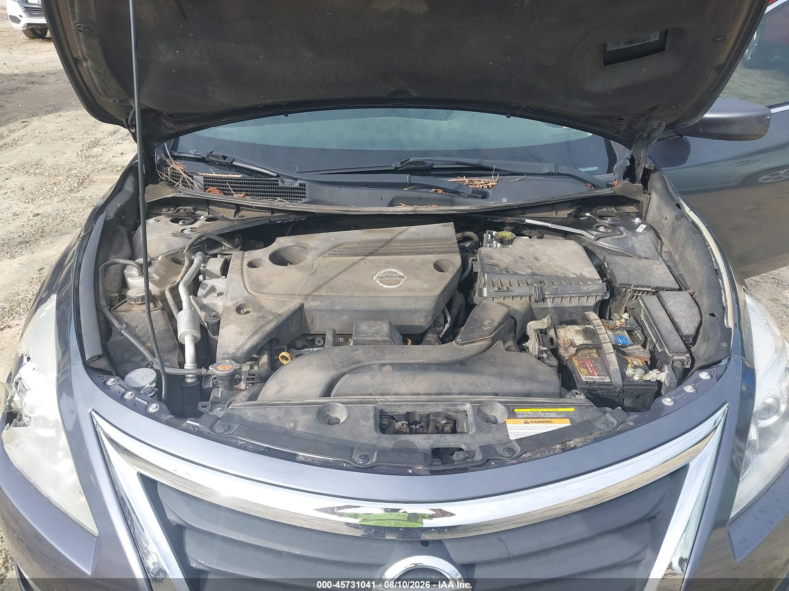 2013 Nissan Altima 2.5 Sv Gray vin: 1N4AL3AP8DN412710