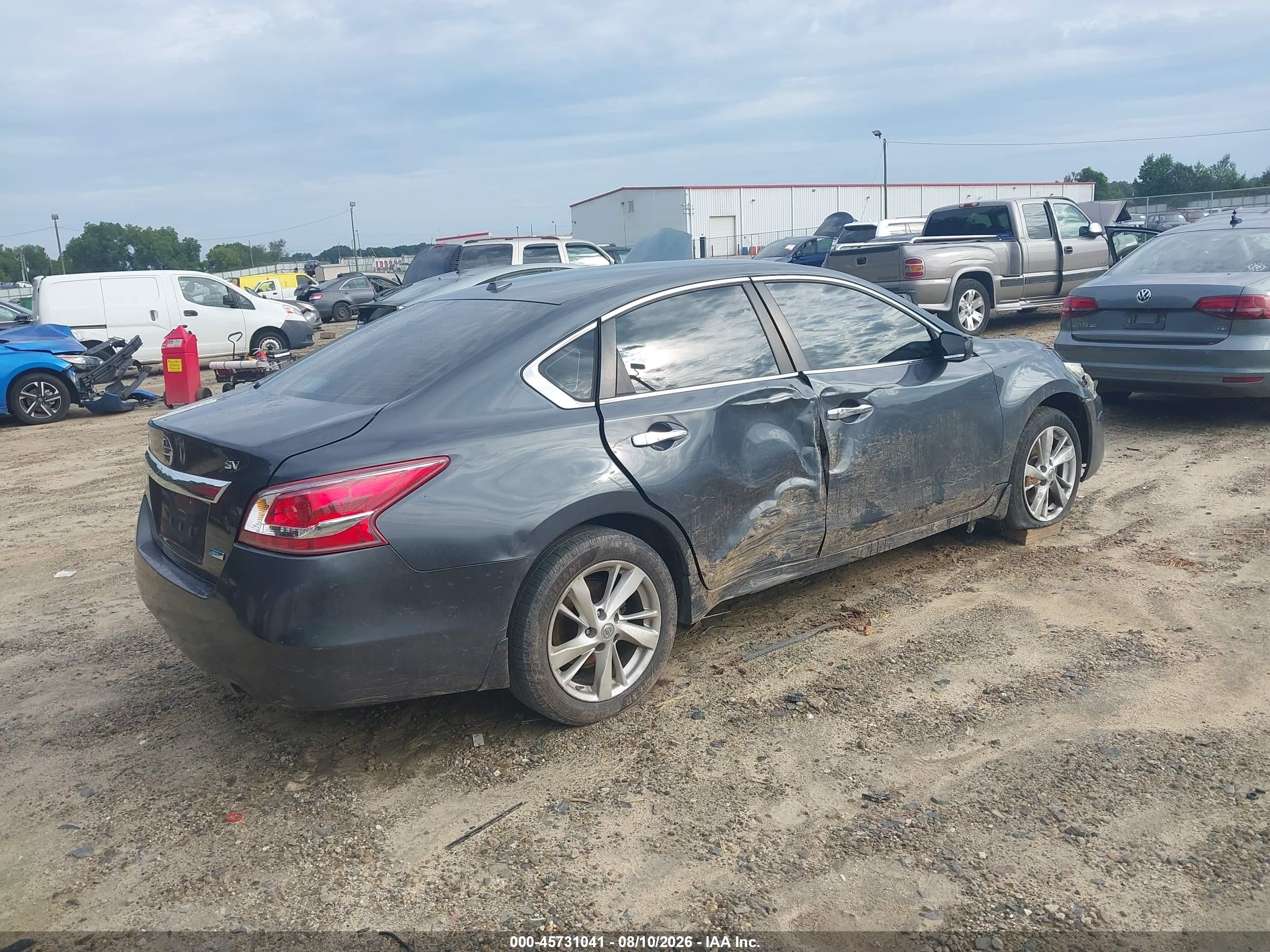 2013 Nissan Altima 2.5 Sv Gray vin: 1N4AL3AP8DN412710