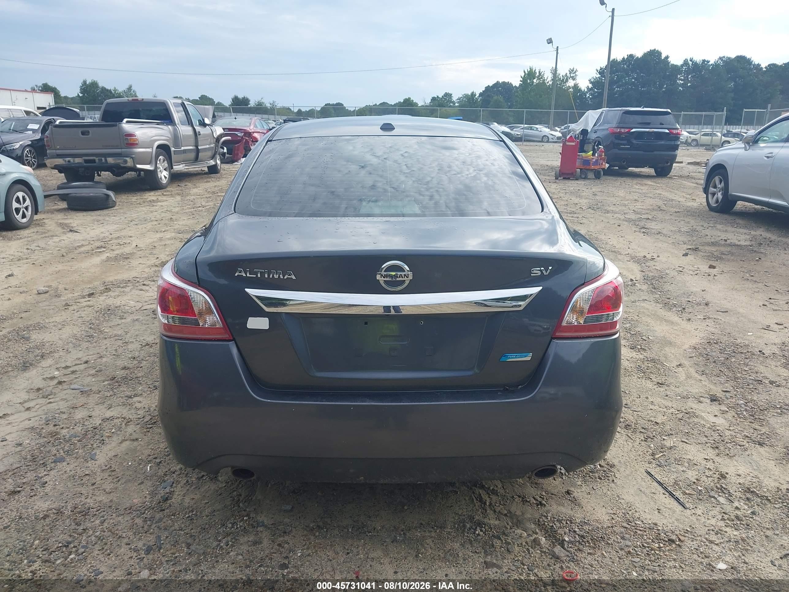 2013 Nissan Altima 2.5 Sv Gray vin: 1N4AL3AP8DN412710